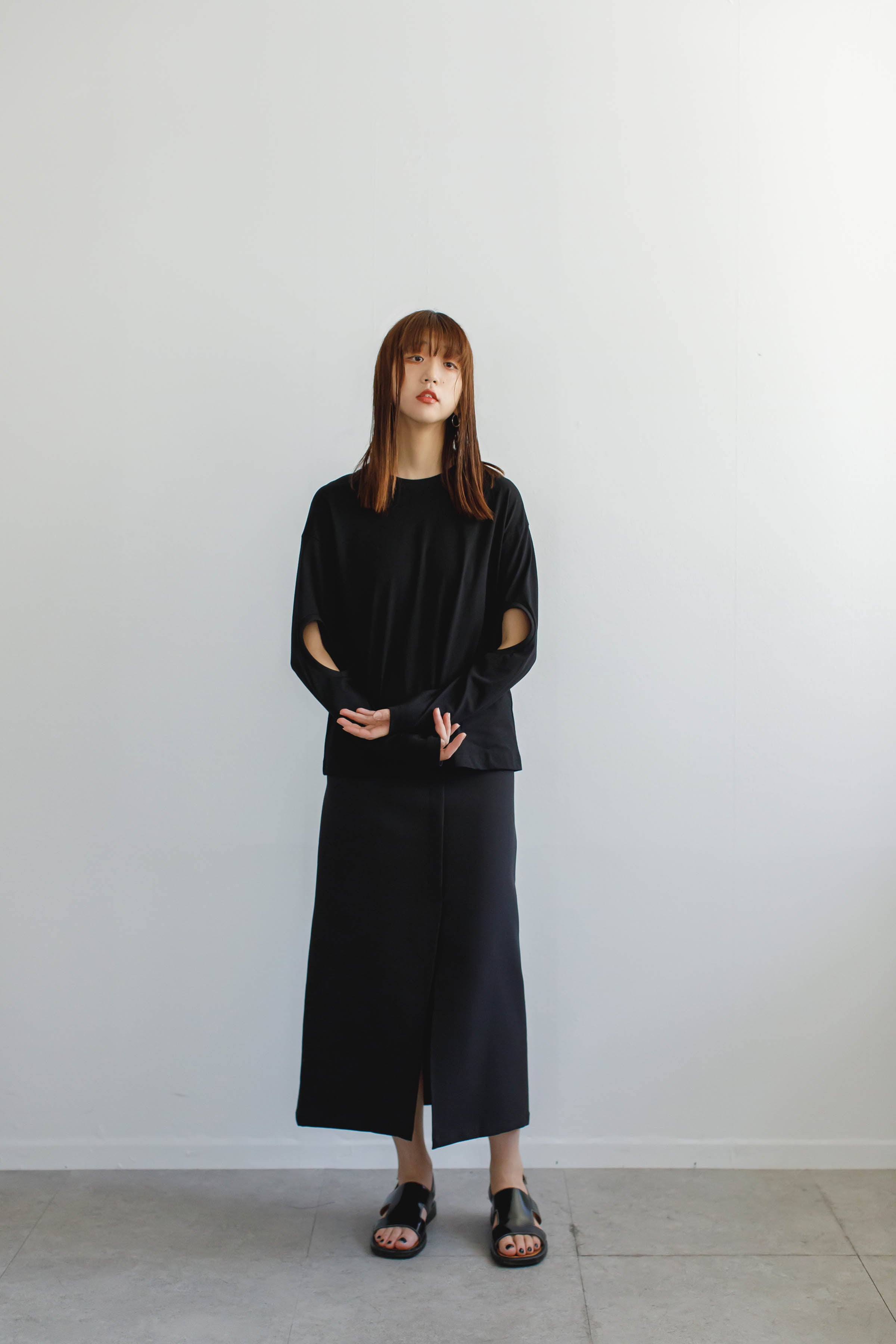 Arm Hole Long T-shirt［50%OFF］