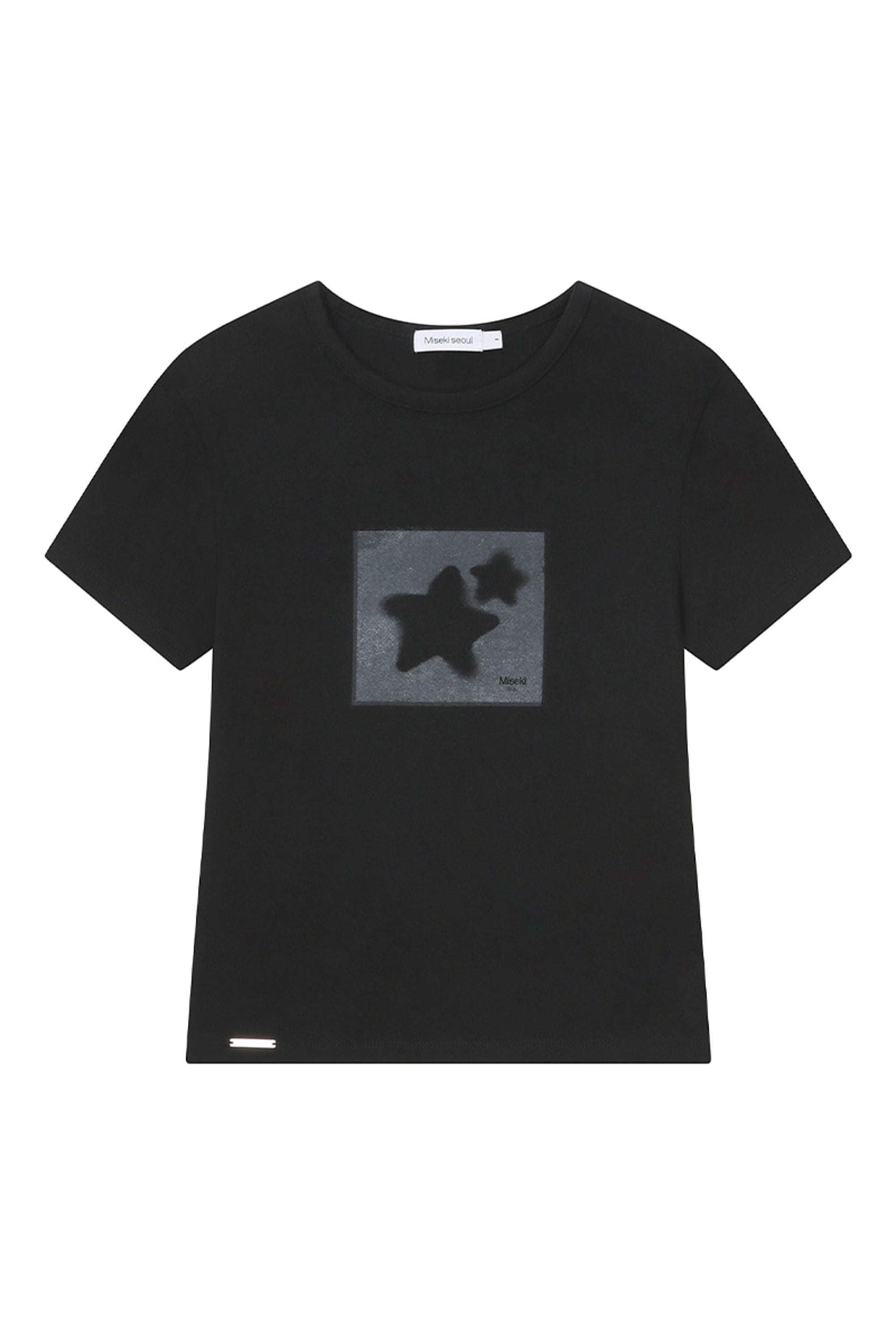 Midnight stars fitted short sleeve
