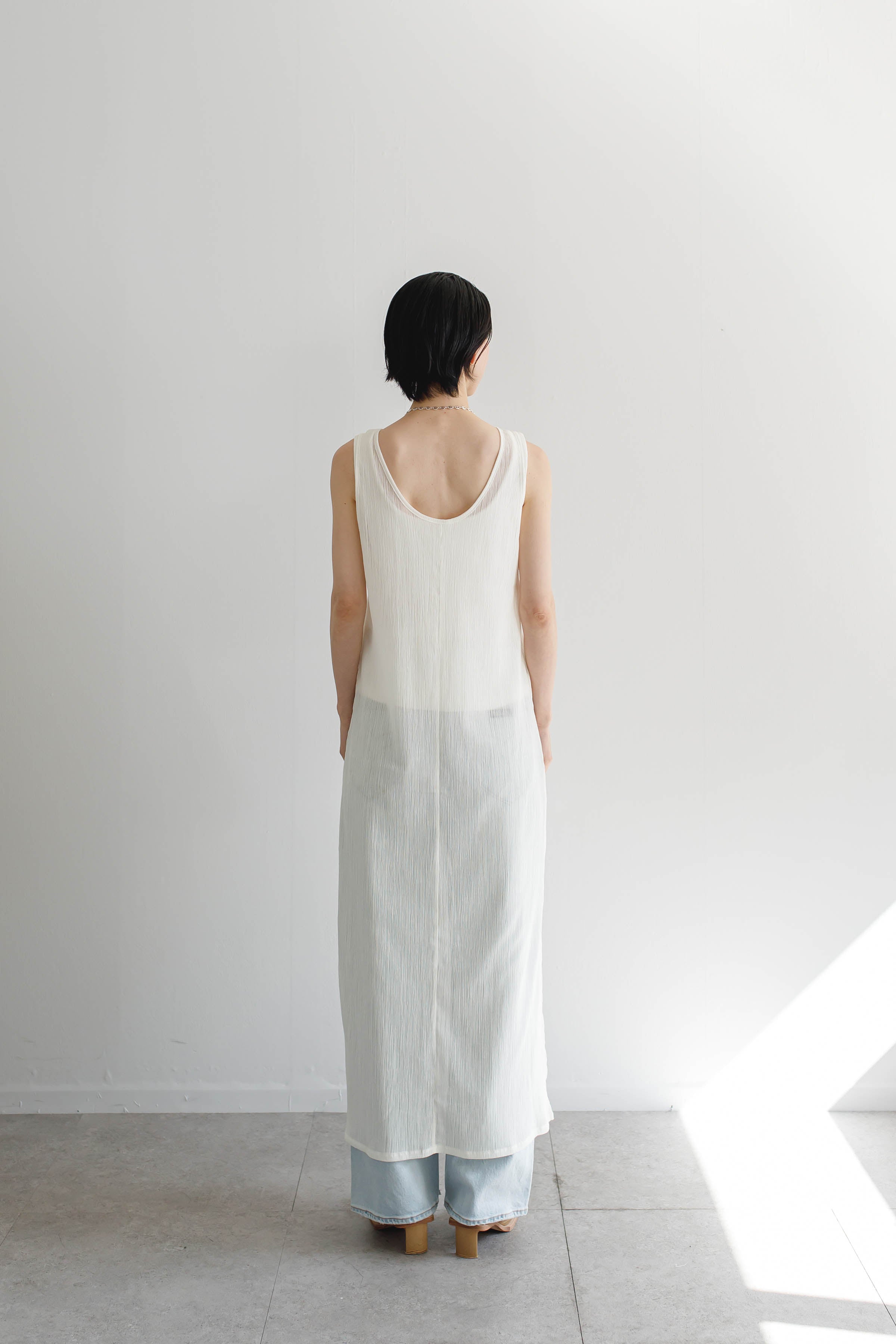 Sheer Crepe One Piece