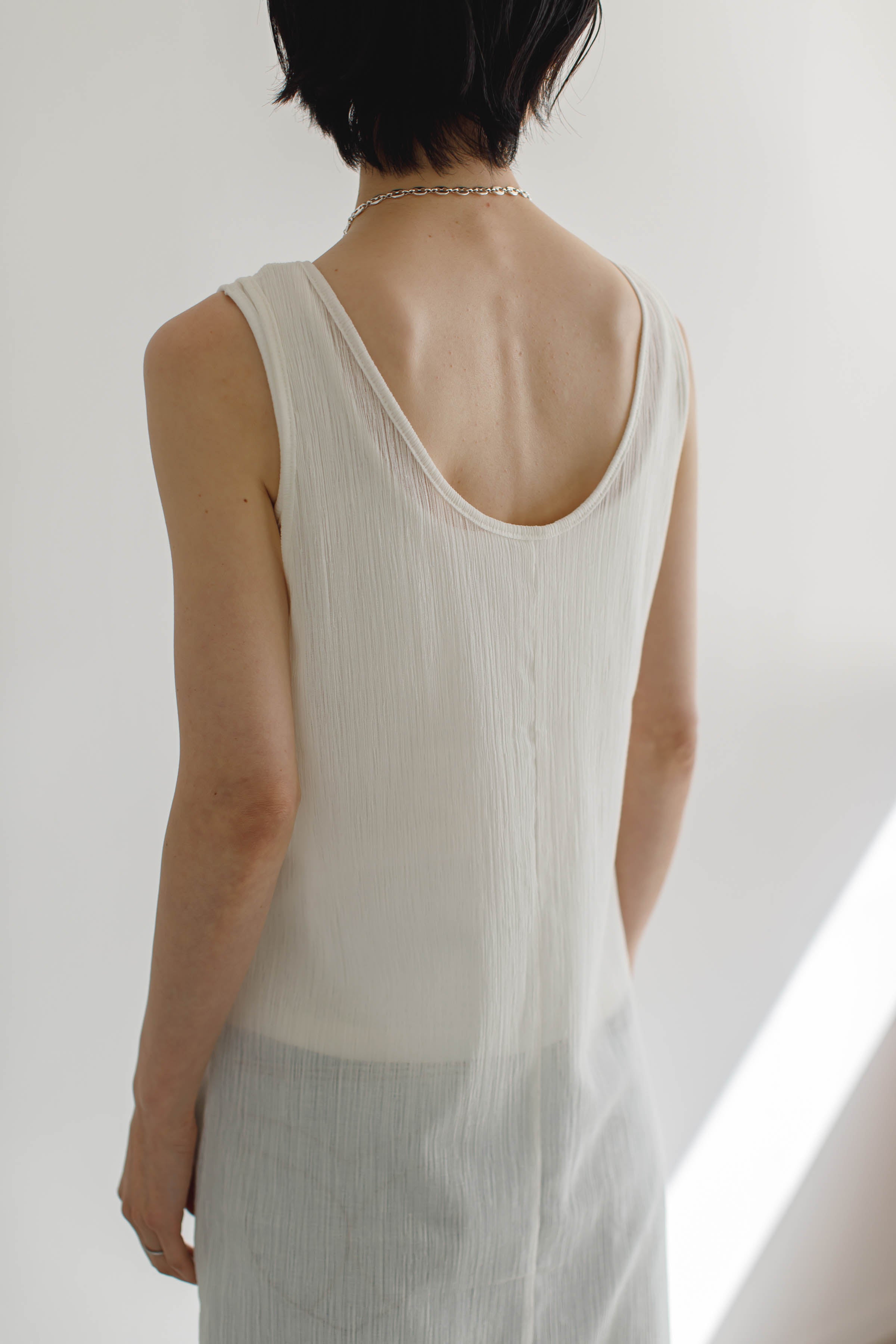 Sheer Crepe One Piece