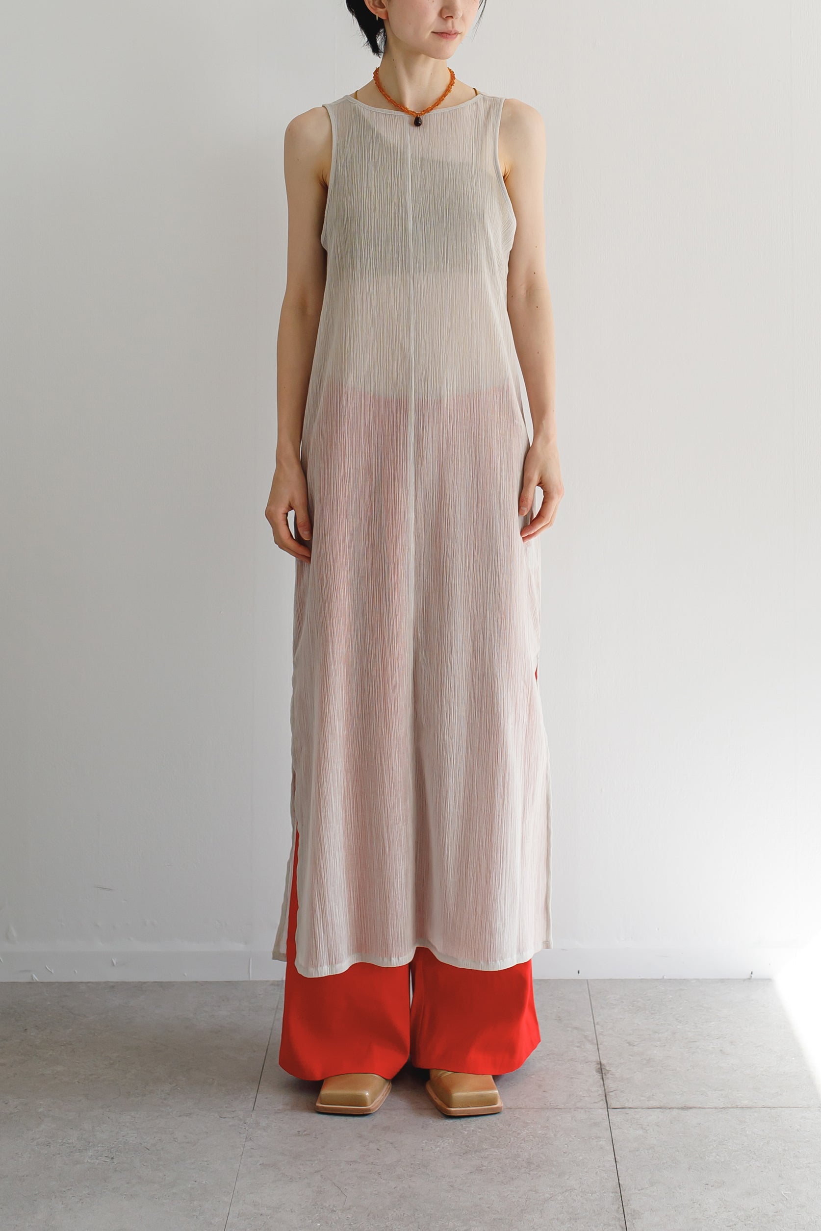 Sheer Crepe One Piece
