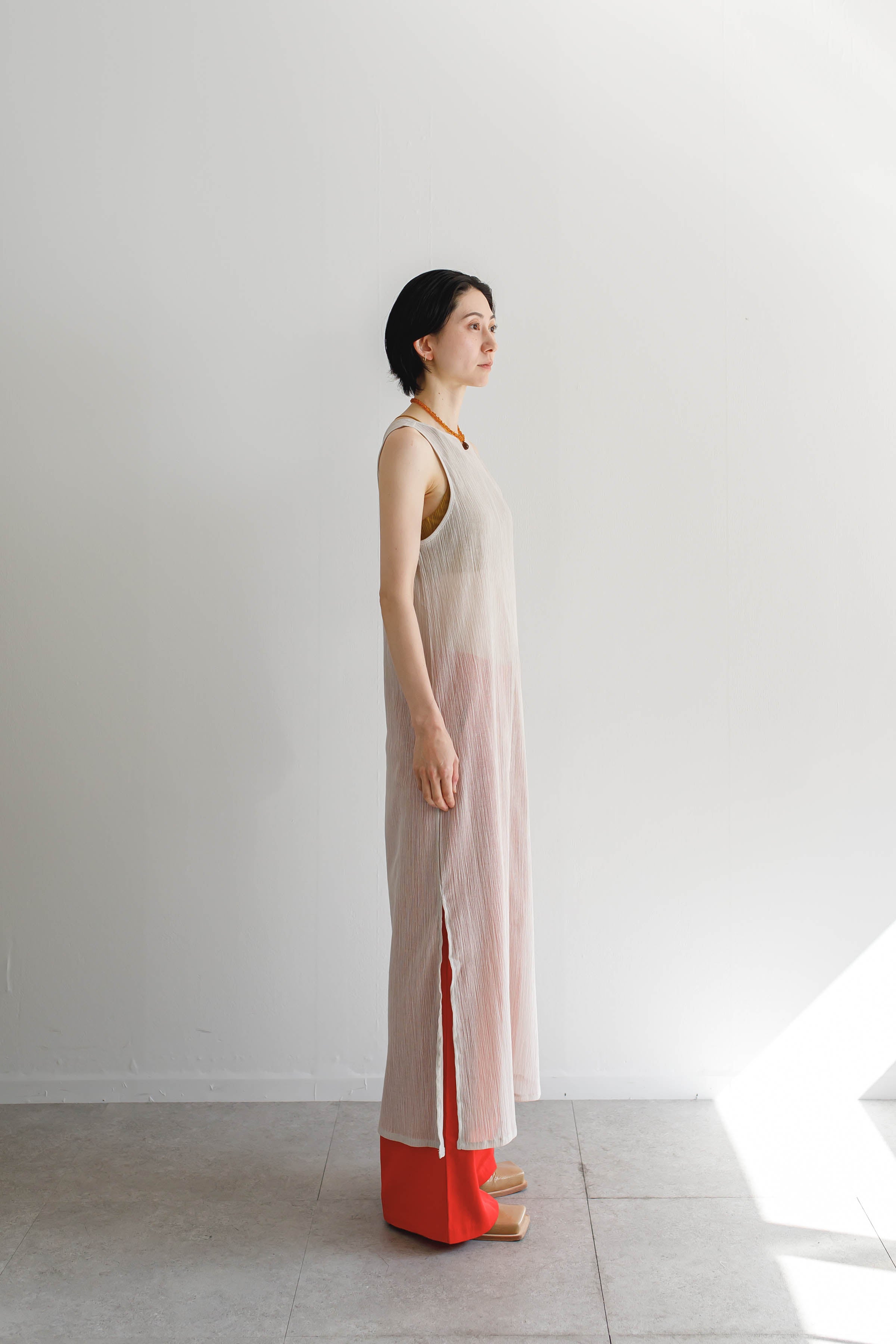 Sheer Crepe One Piece