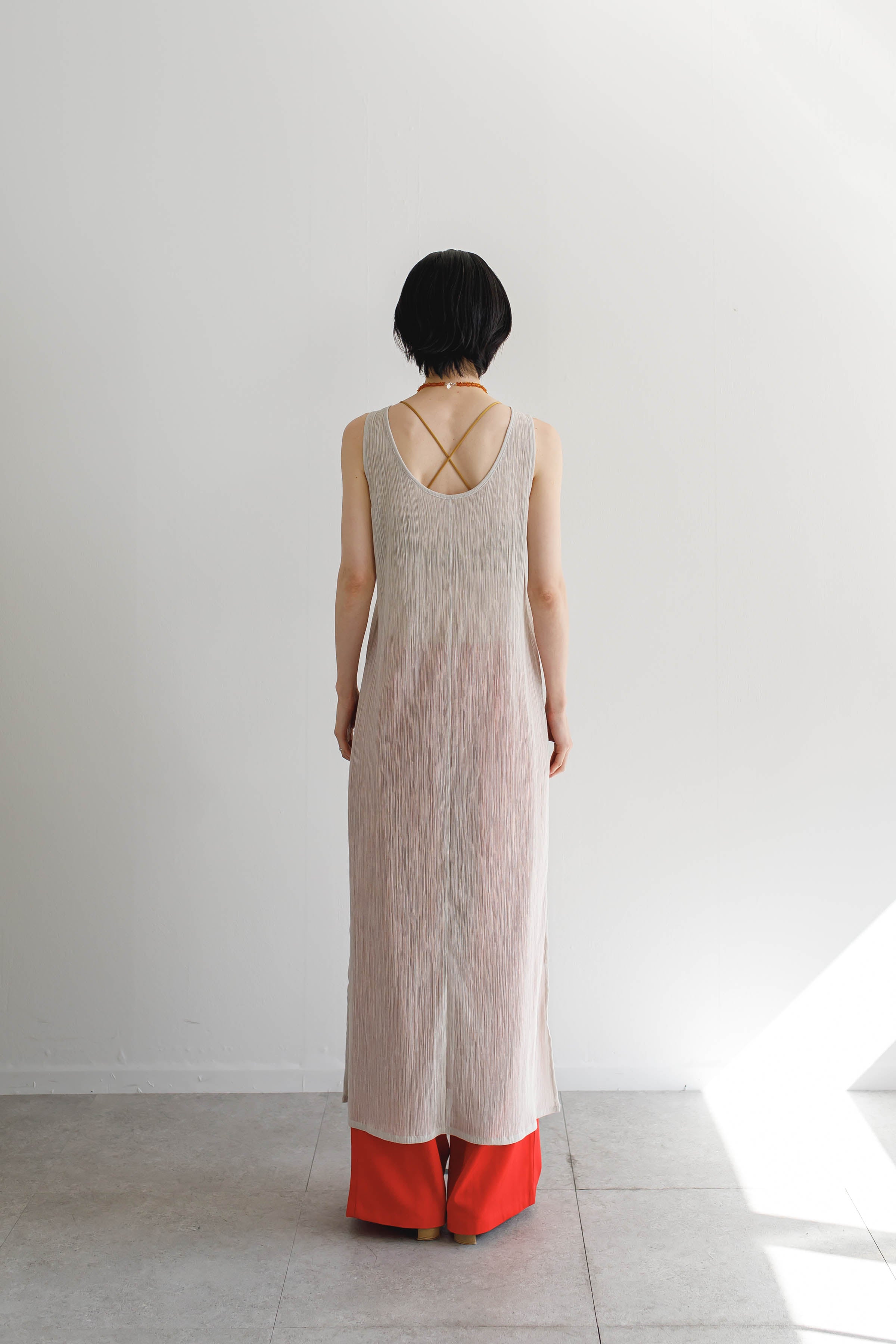 Sheer Crepe One Piece