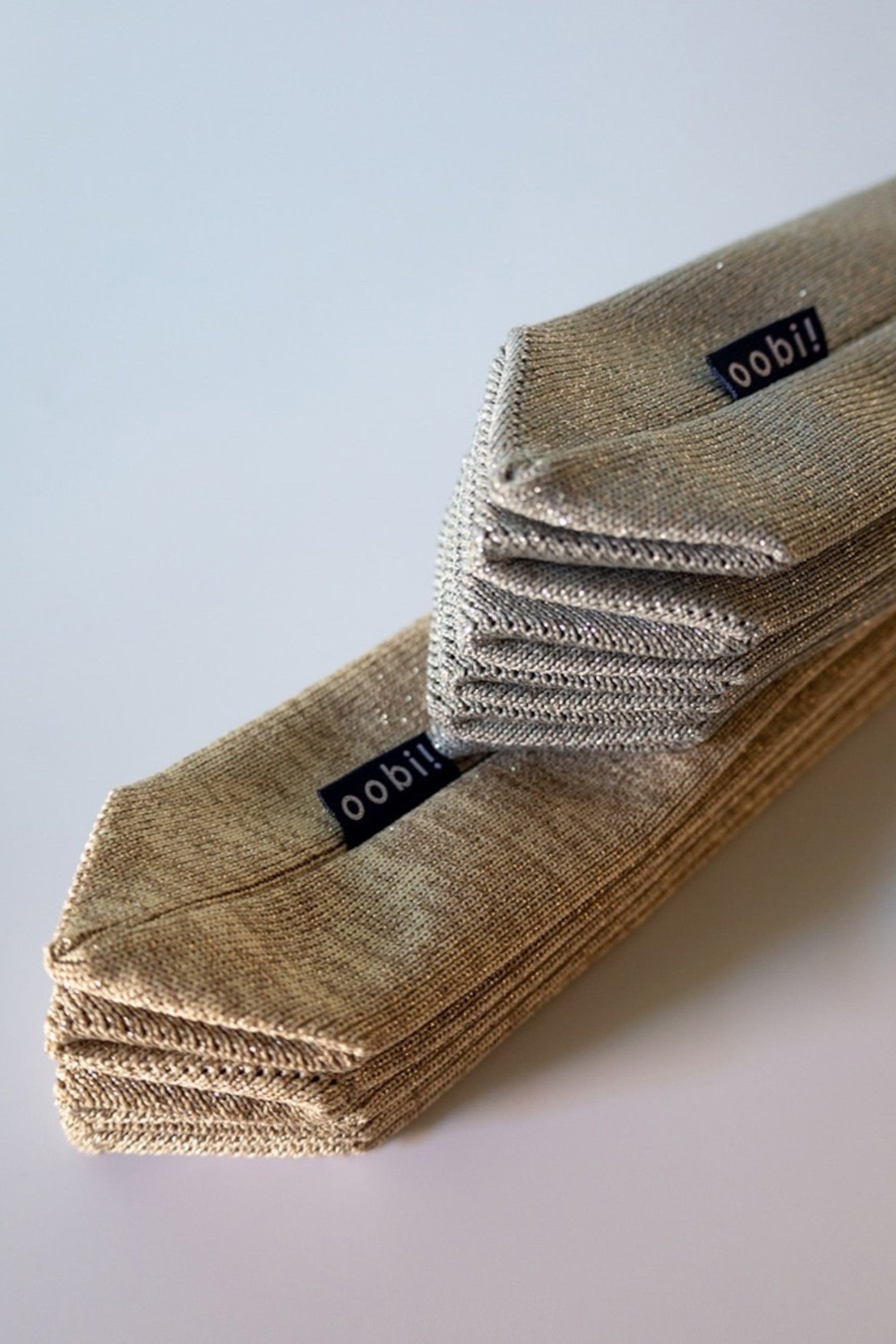 Pleats Knit Bag  / Middle  -Shiny-