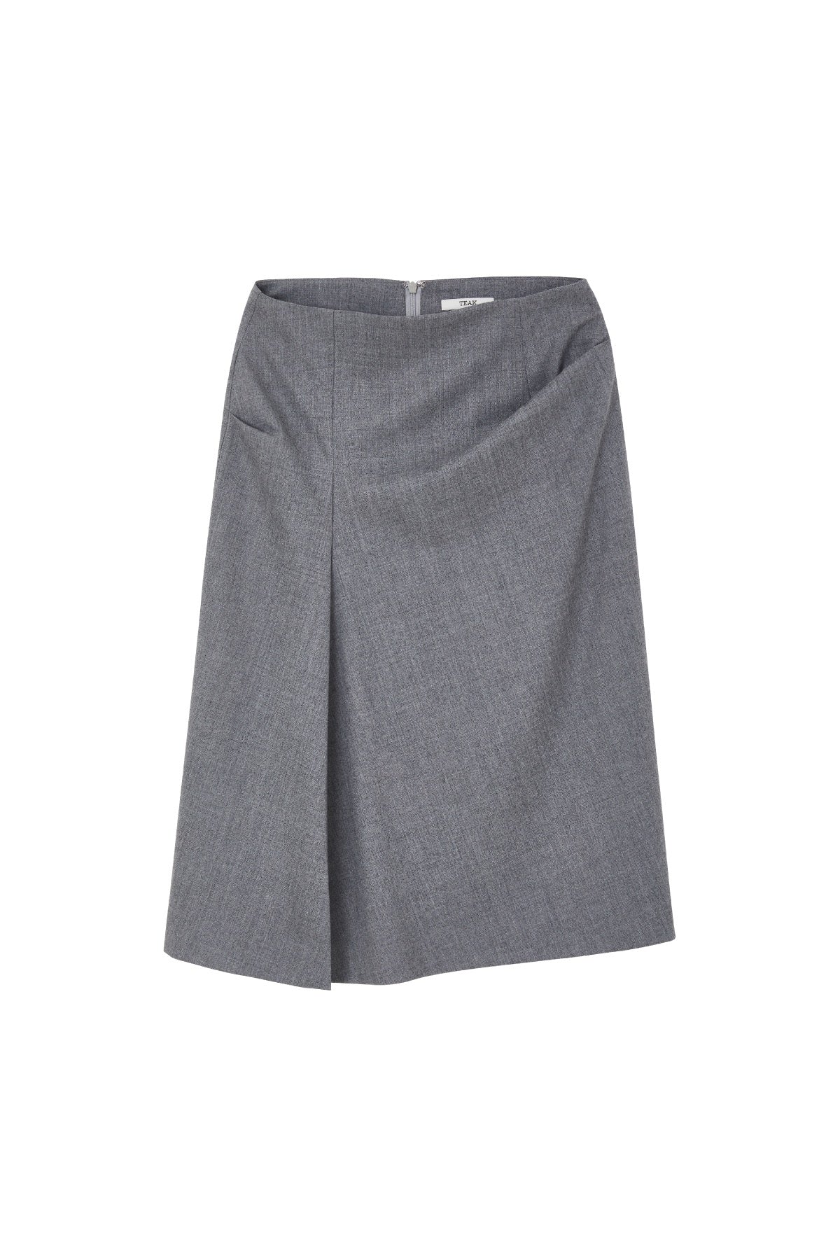 ARC WOOL SKIRT