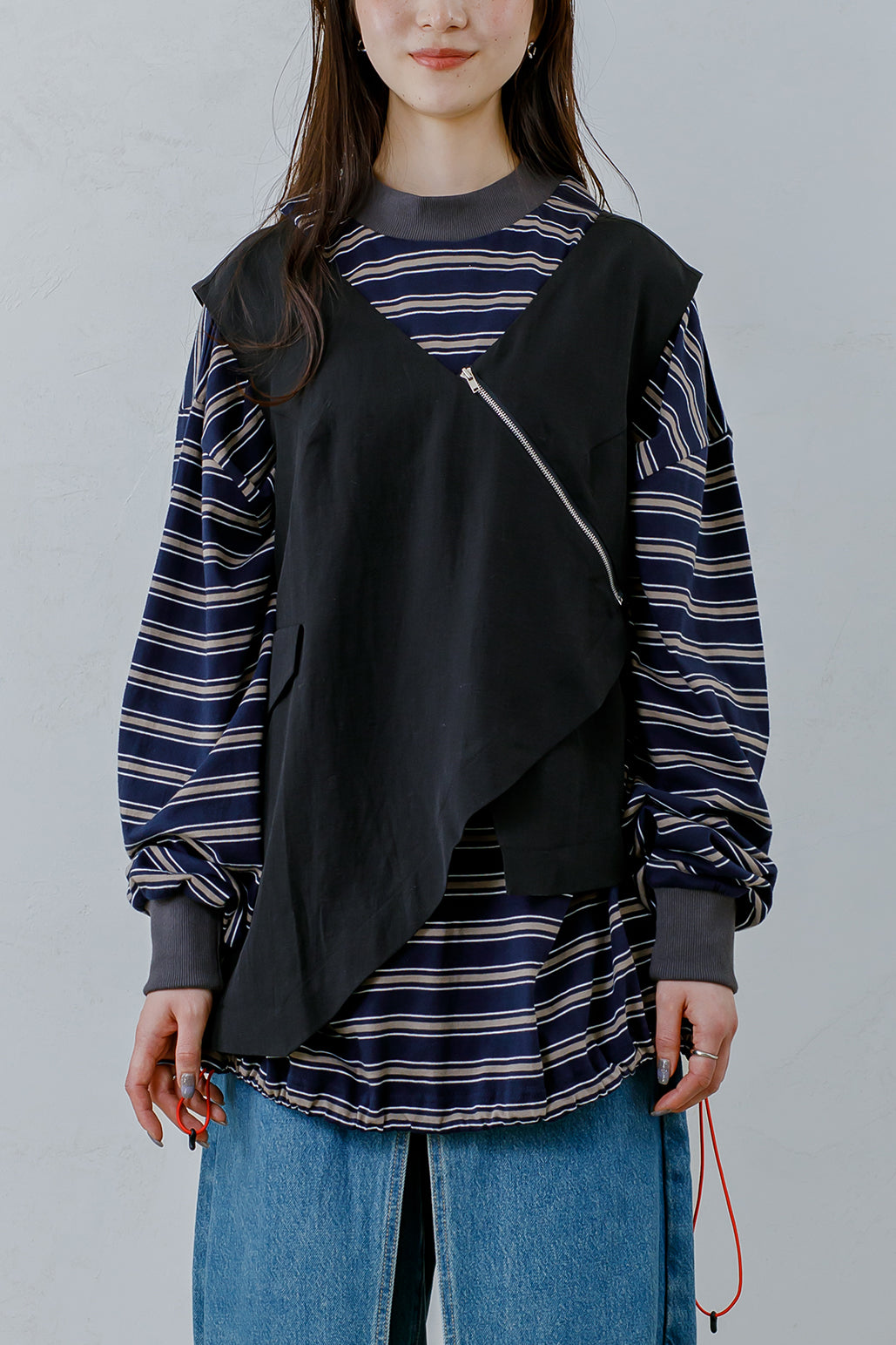 2WAY ZIP VEST