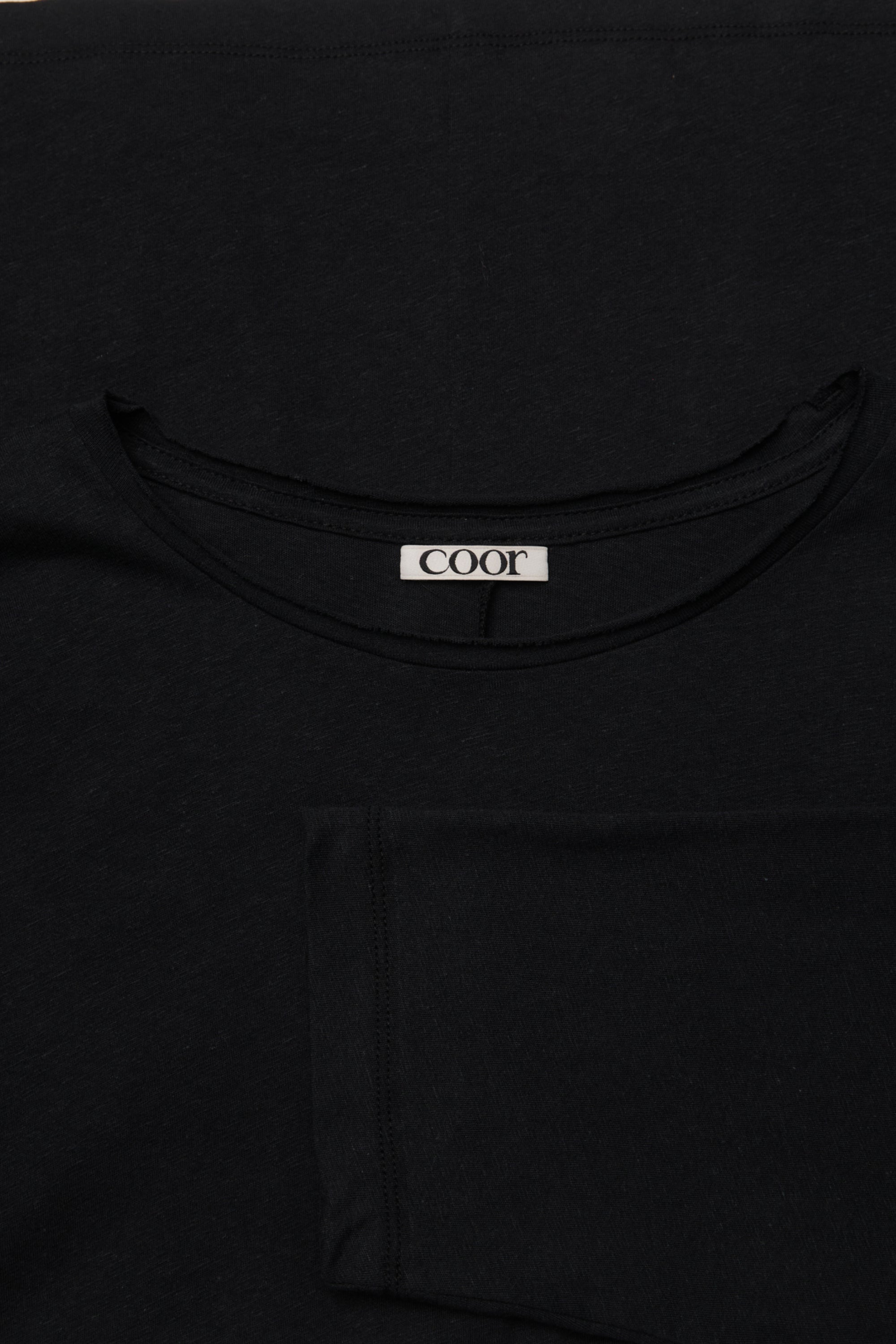 LINEN BLEND LONG SLEEVE T-SHIRT