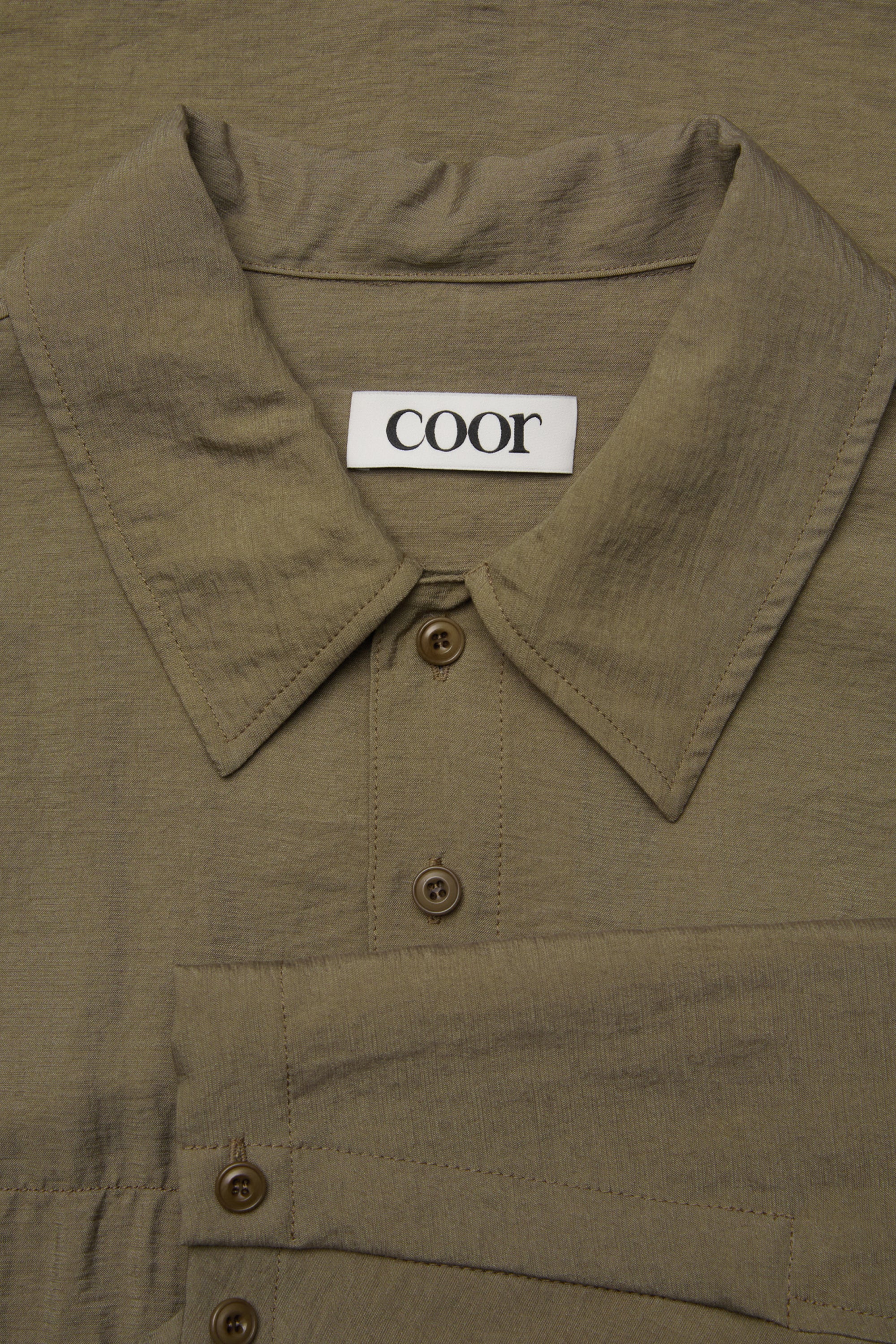 BDU DRAWSTRING RELAXED SHIRT