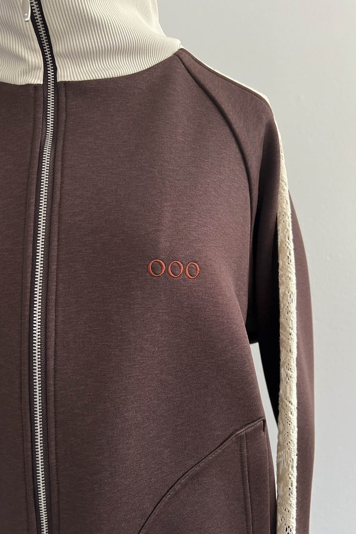 Lace Line Track Jacket