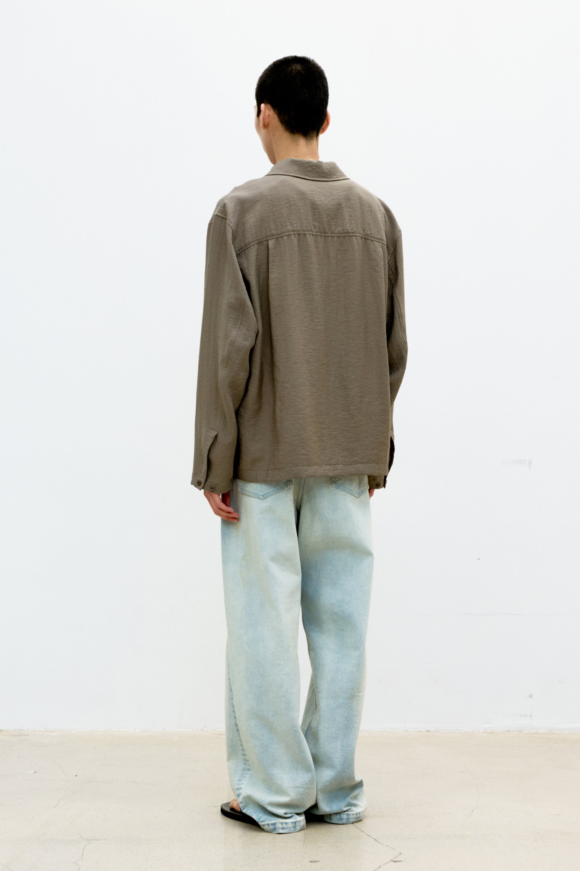 BDU DRAWSTRING RELAXED SHIRT