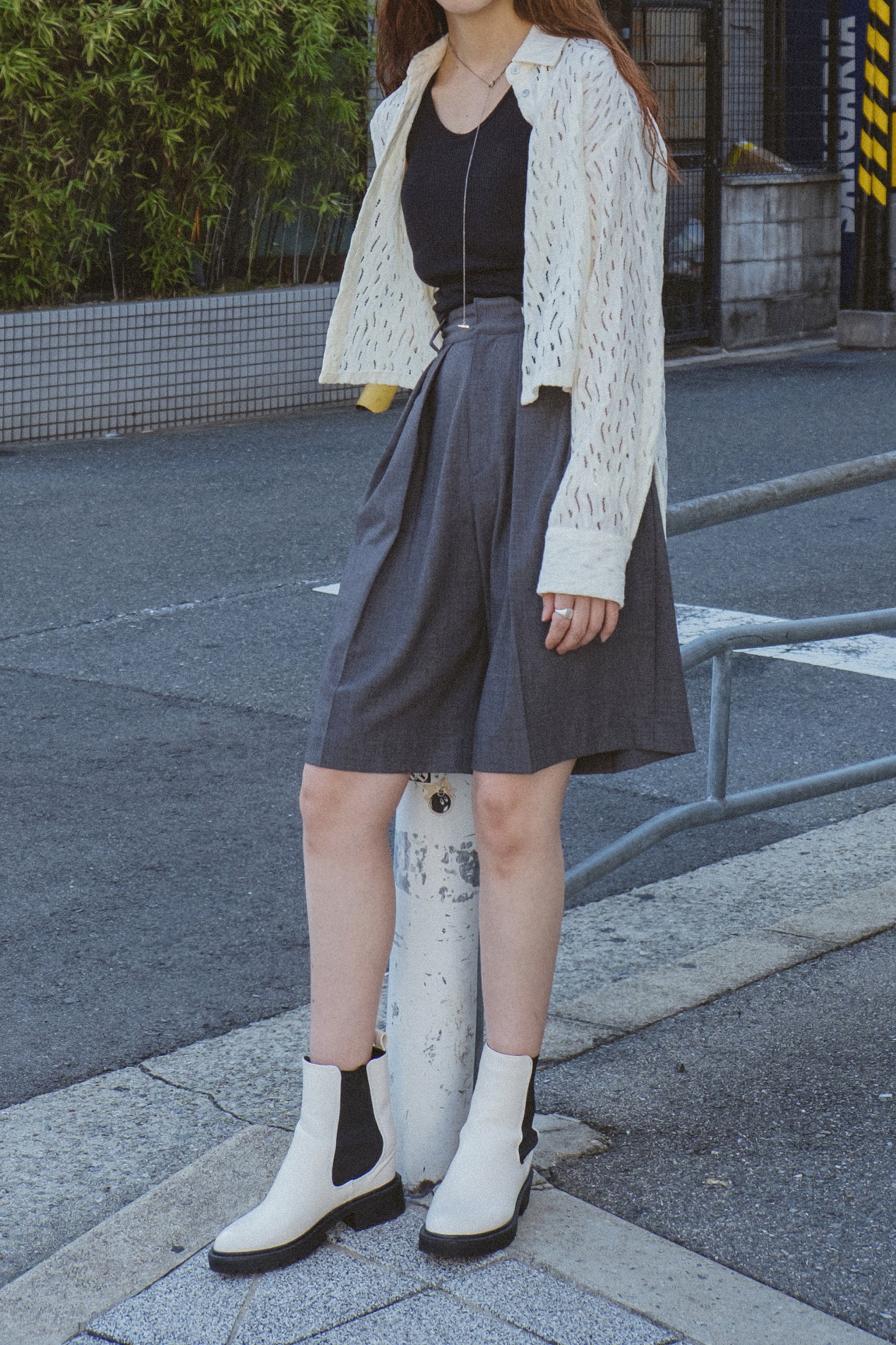 Tucked shorts