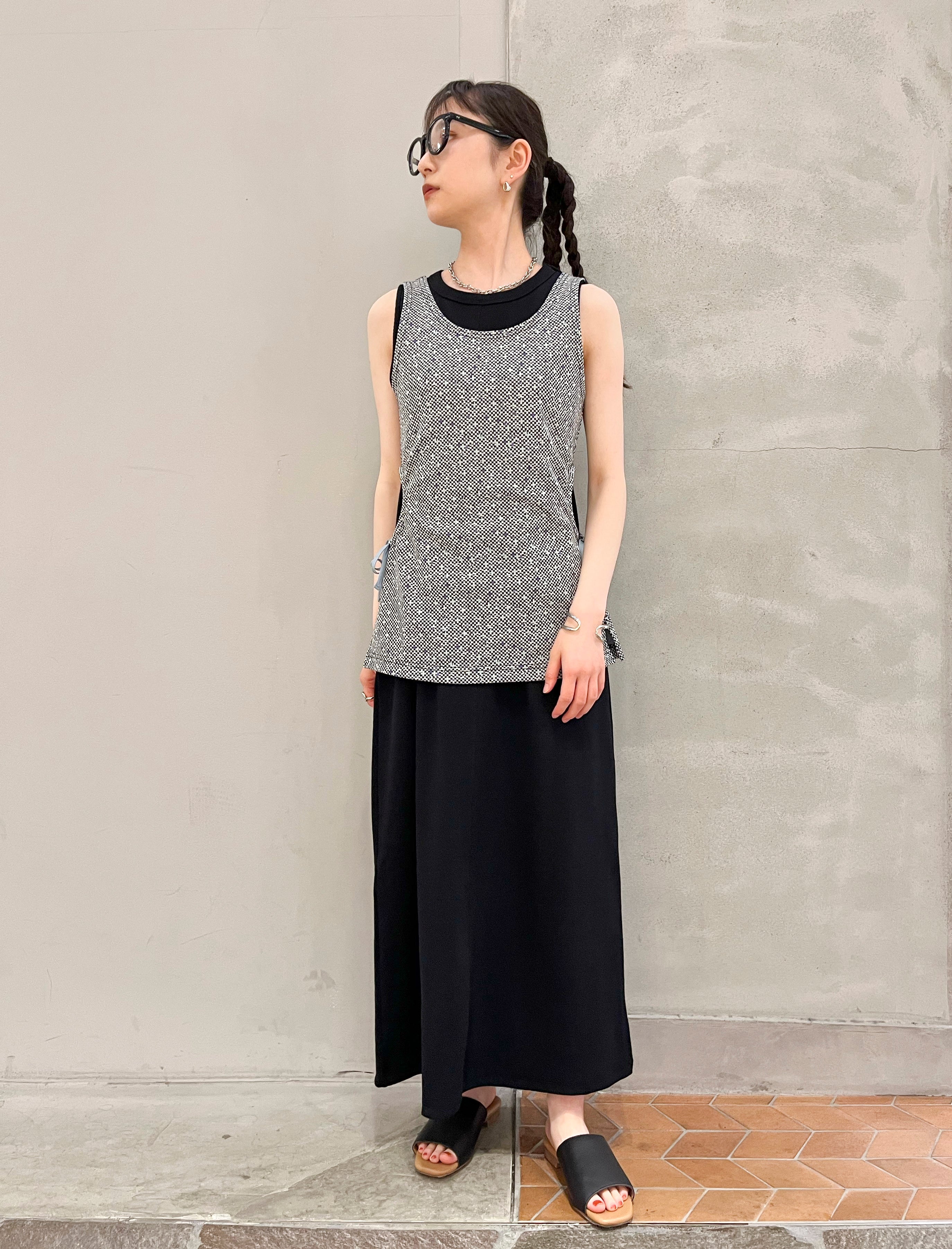 156cm / BLACK