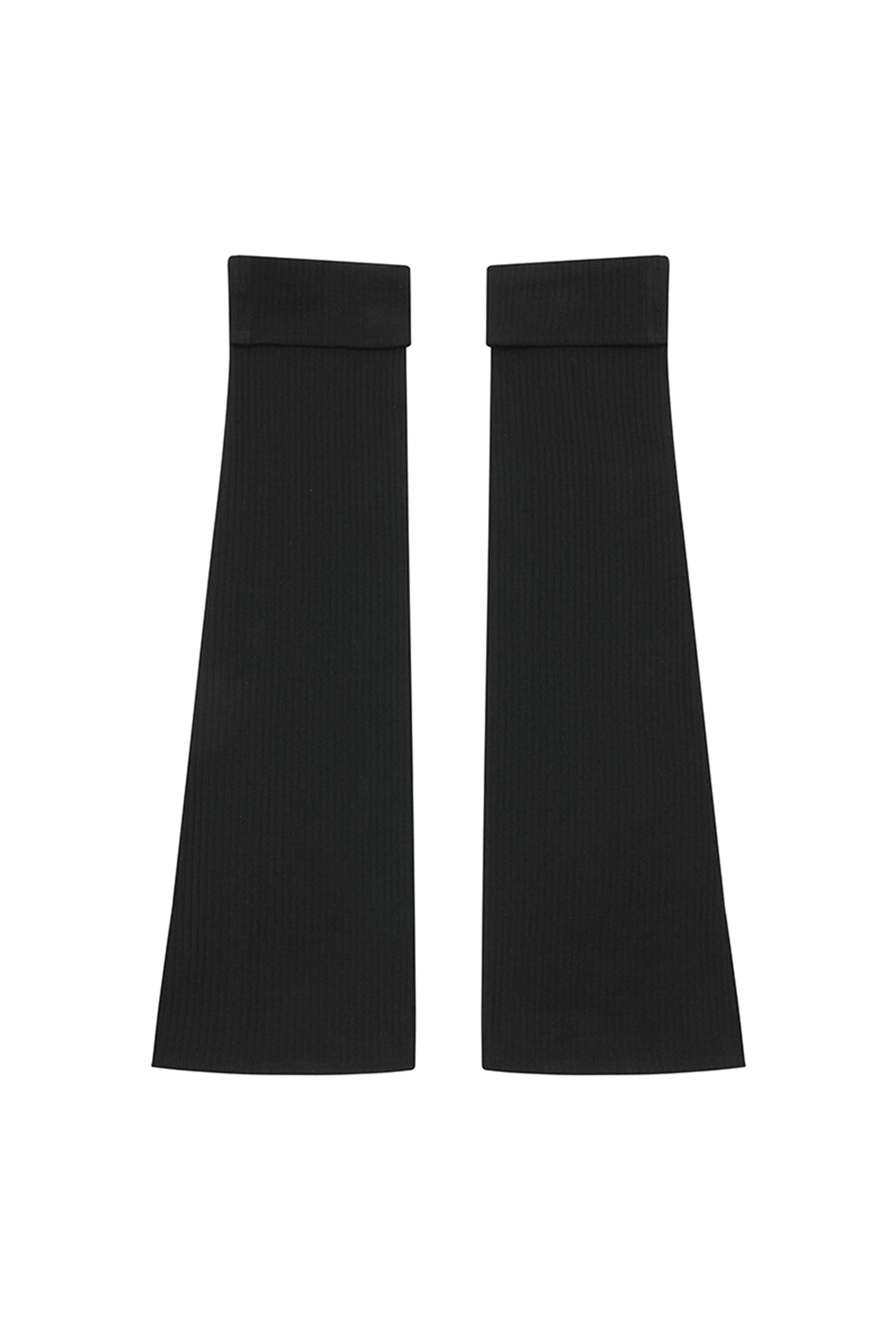 Button slit leg warmer