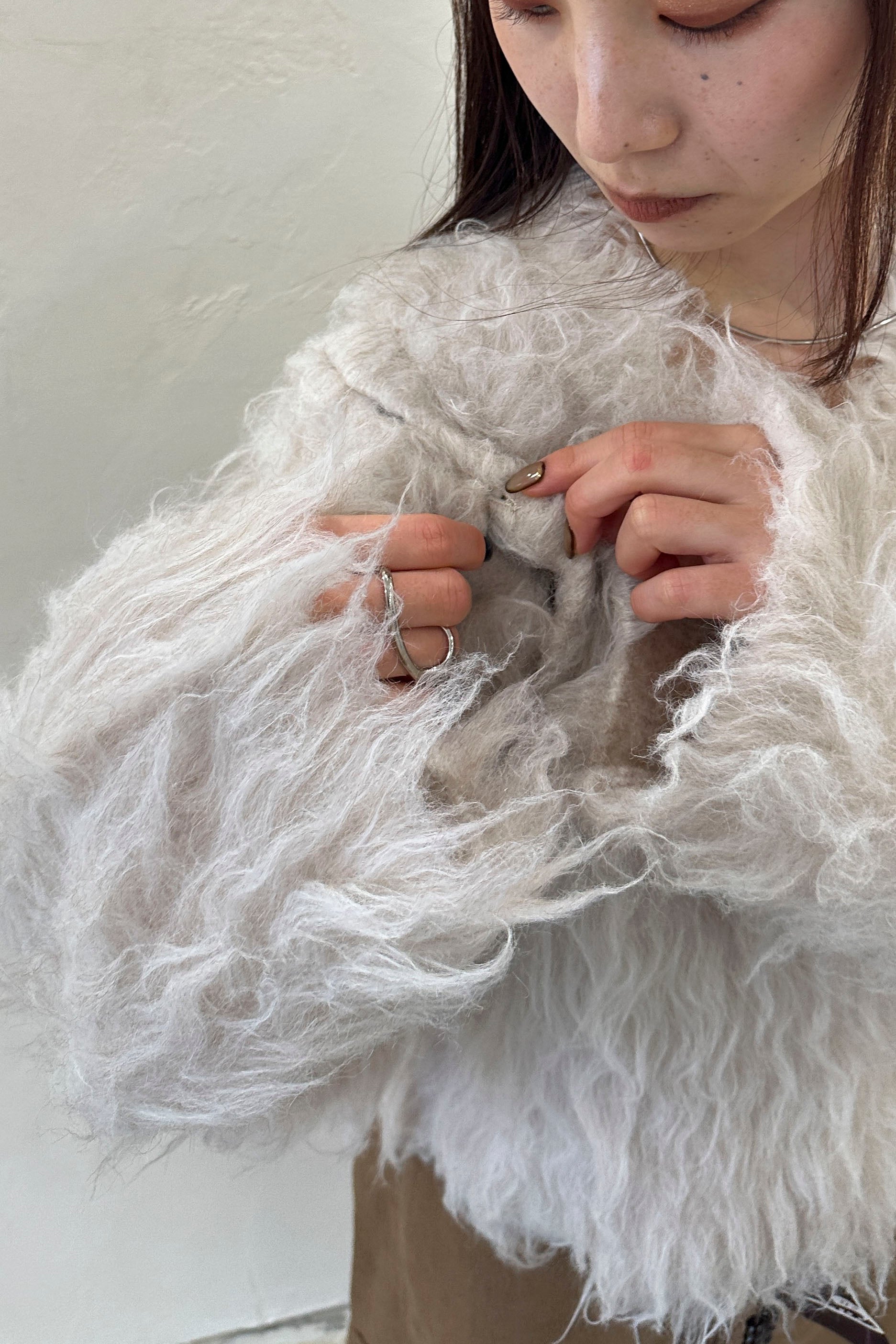 Multi Way Shaggy Cardigan