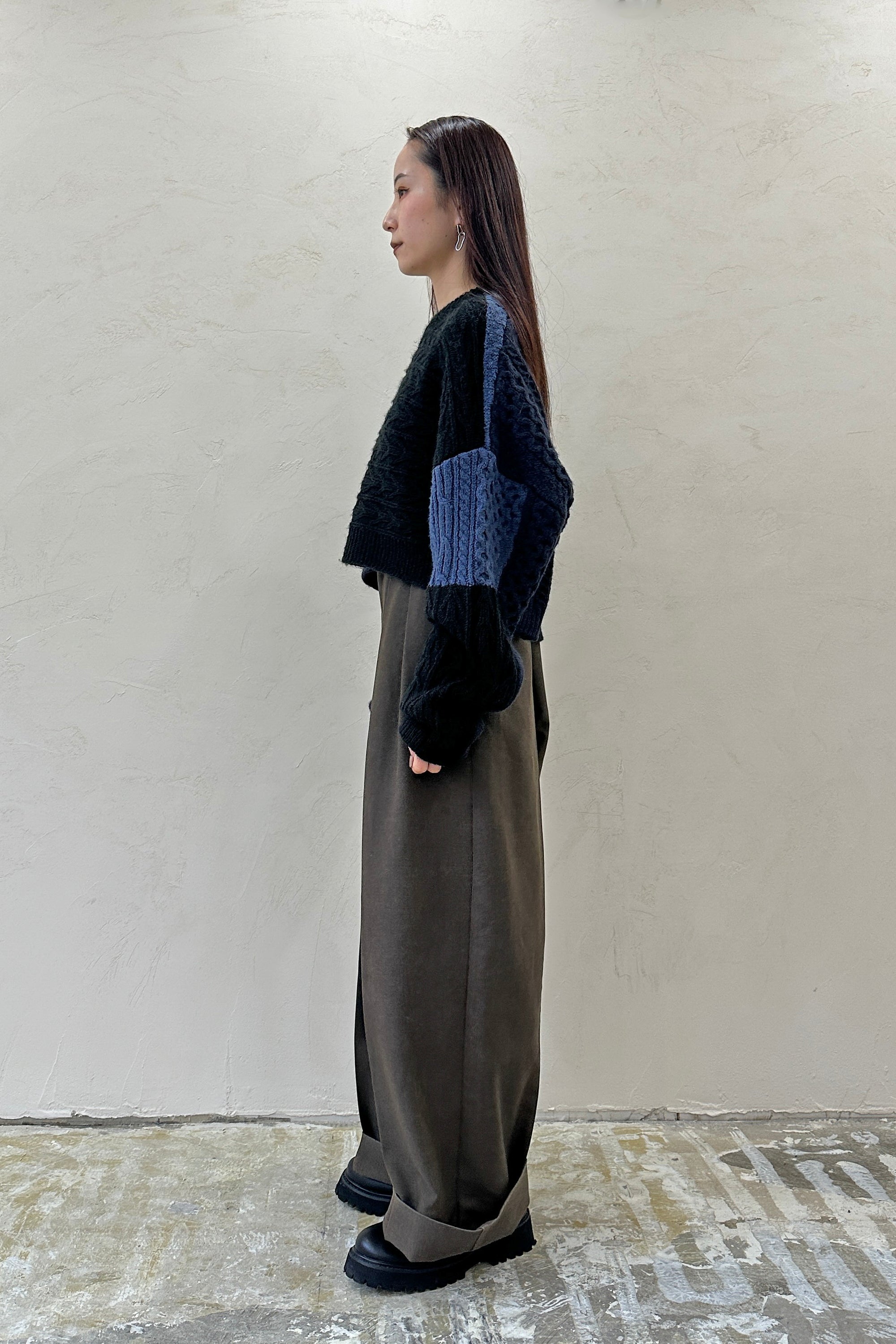Tuck Wide Pants