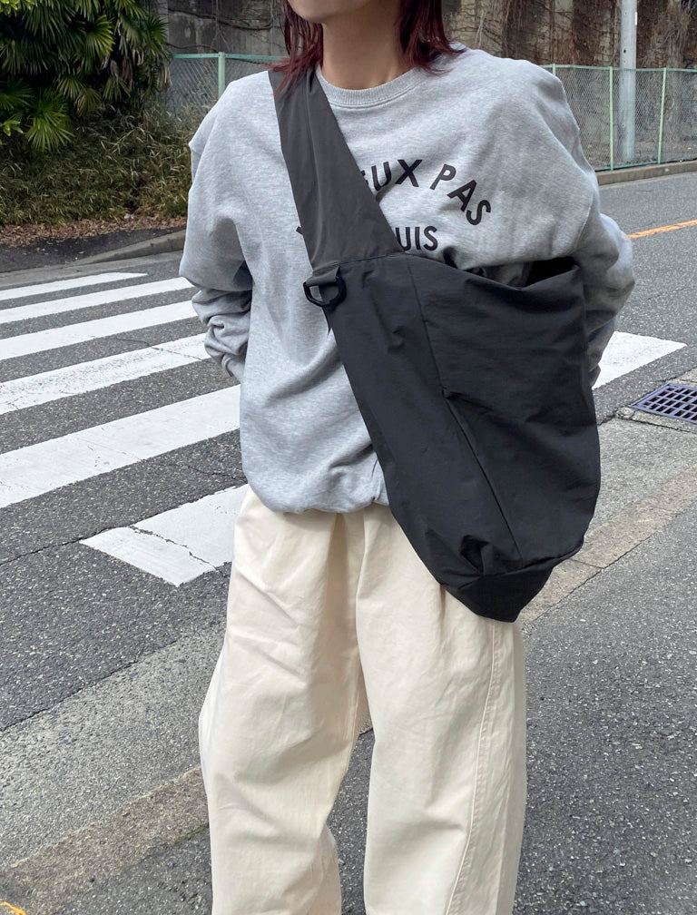 〔alk phenix〕Furoshiki Bag / OFF BLACK / 158cm