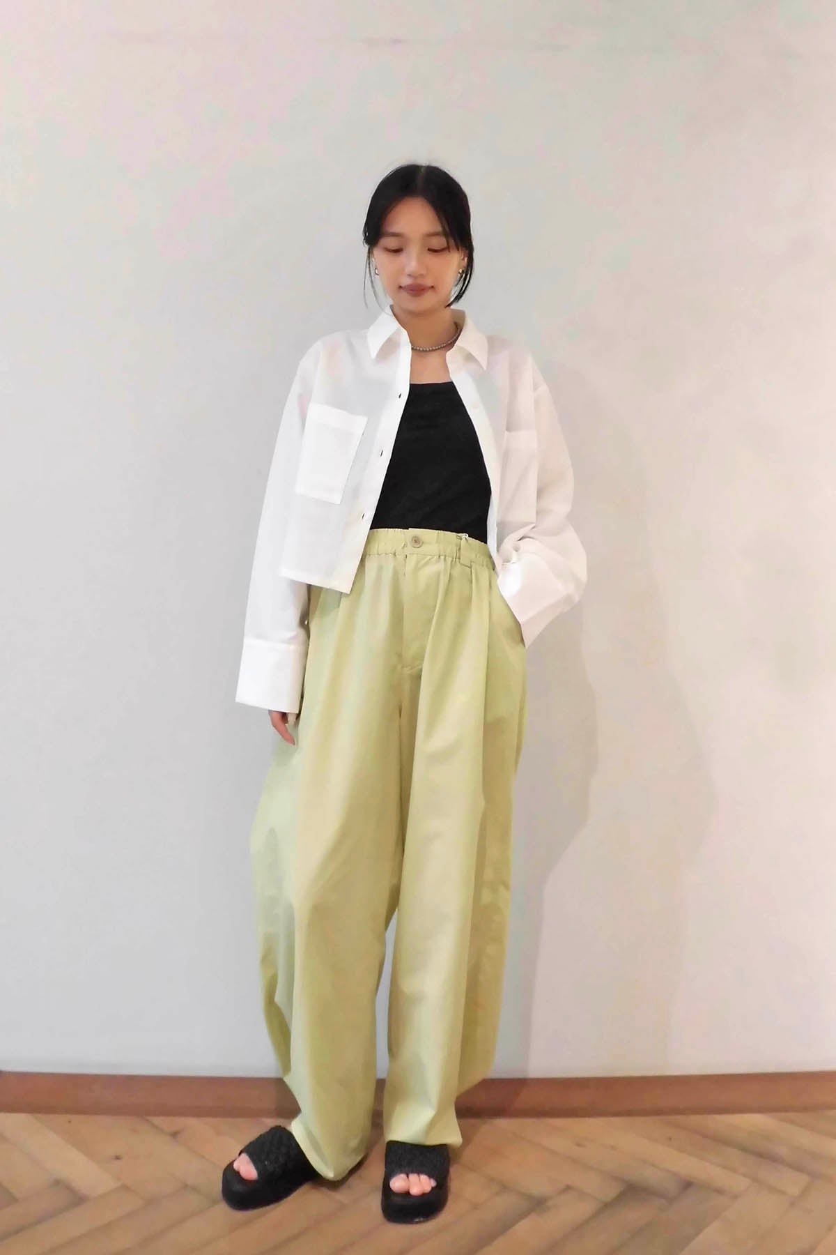 Belt Hem 2WAY Pants