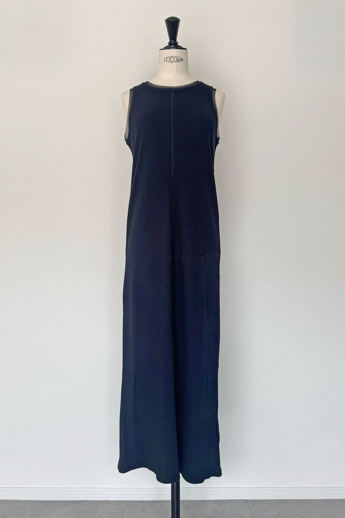 Tulle Docked Rib One Piece