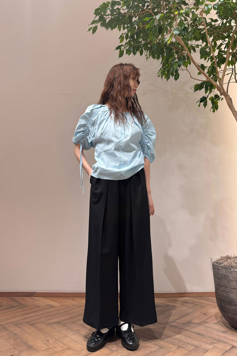 Tuck Wide Pants