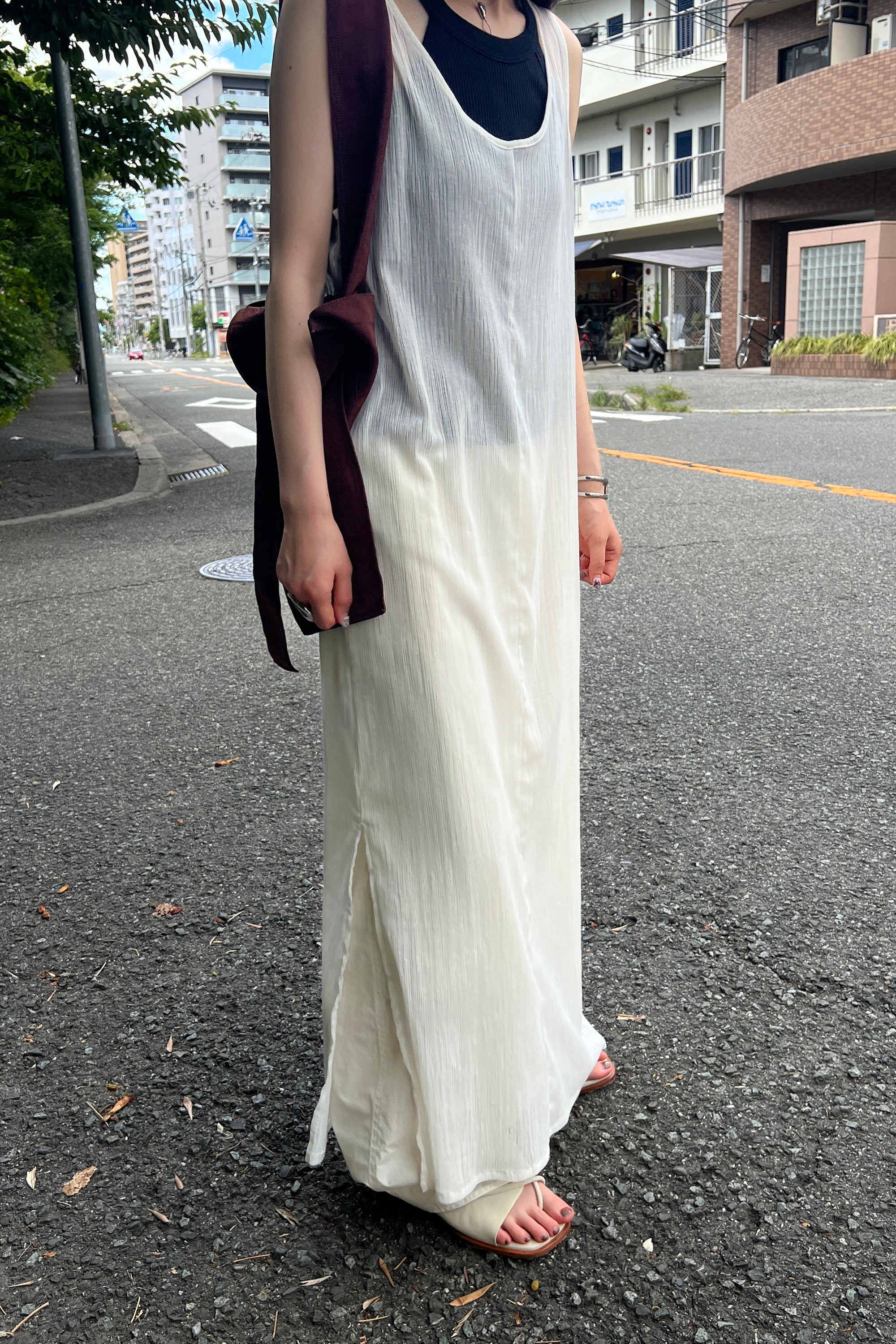 《残り僅か》Sheer Crepe One Piece［30%OFF］