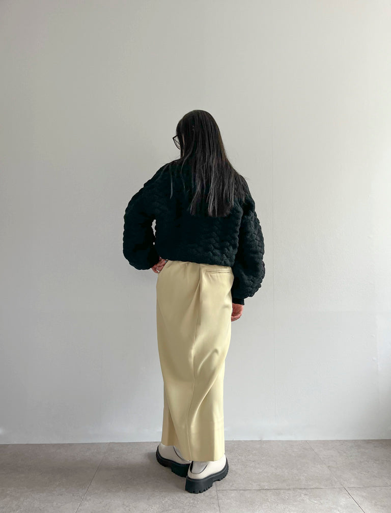 Wrap Skirt  / YELLOW / 156cm