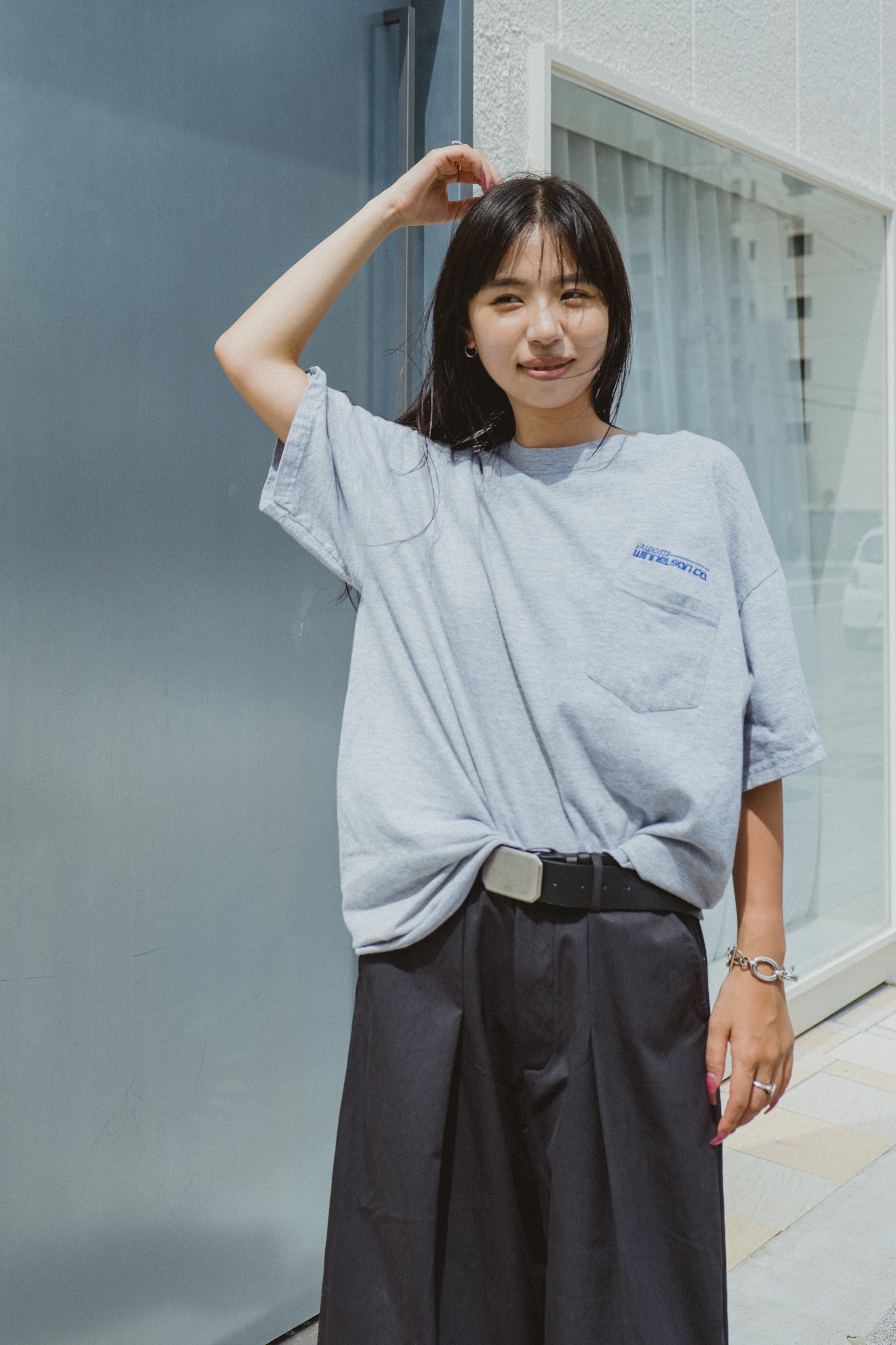 〔HANES〕ポケットTシャツ《期間限定販売》