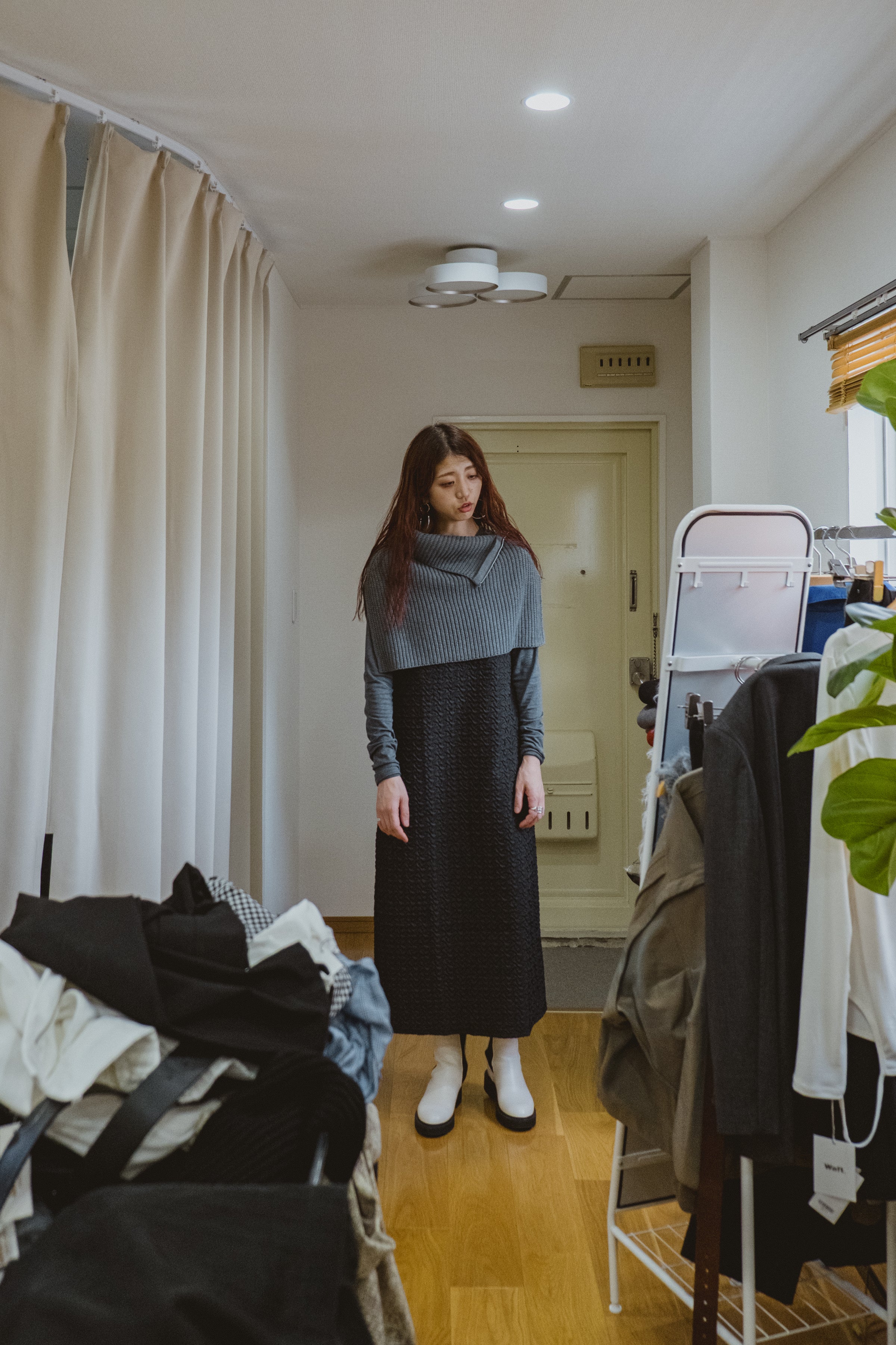 Jacquard Camisole Onepiece［50%OFF］