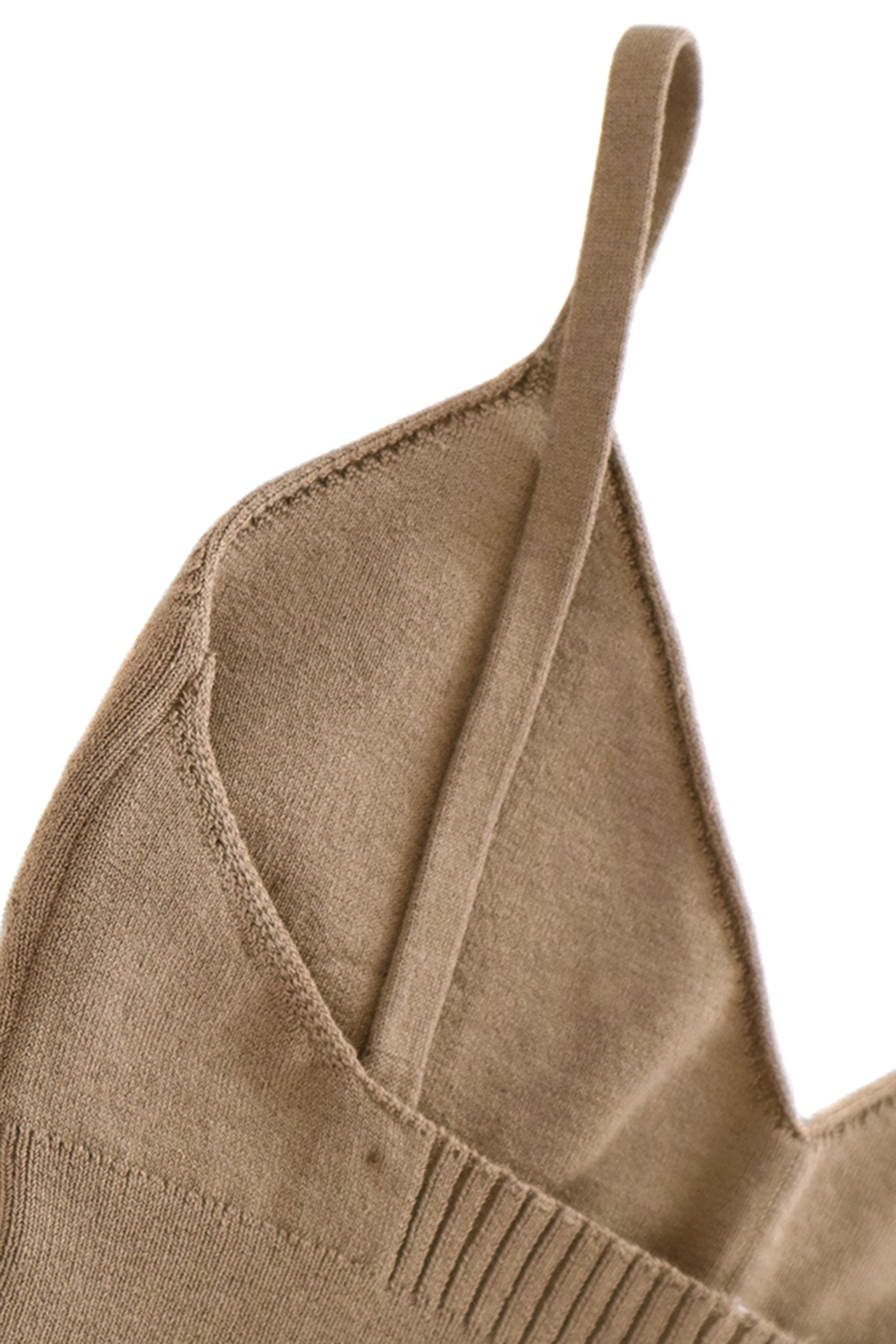 V Neck Knit Bra Top［50%OFF］