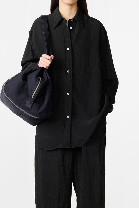 〔Studio Nicholson〕ROUEN SHIRT IN BLACK