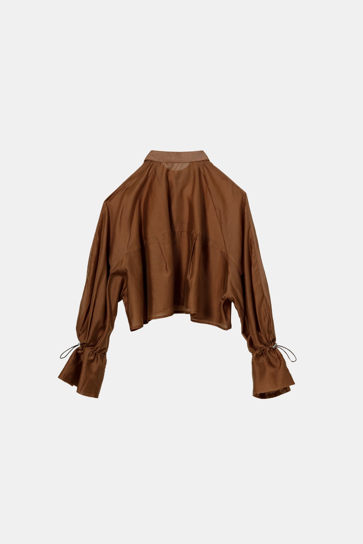 《残り僅か》Sheer Drawsting Shirts