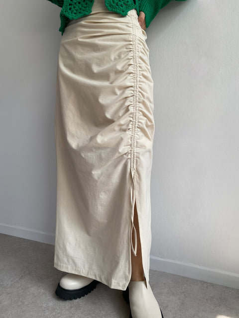 2Way Drost Skirt / WHITE / 158cm