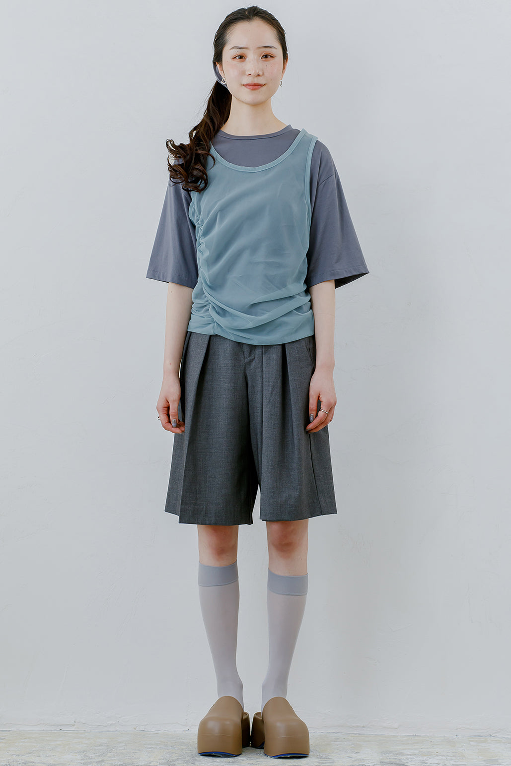 Tulle Layered Tee