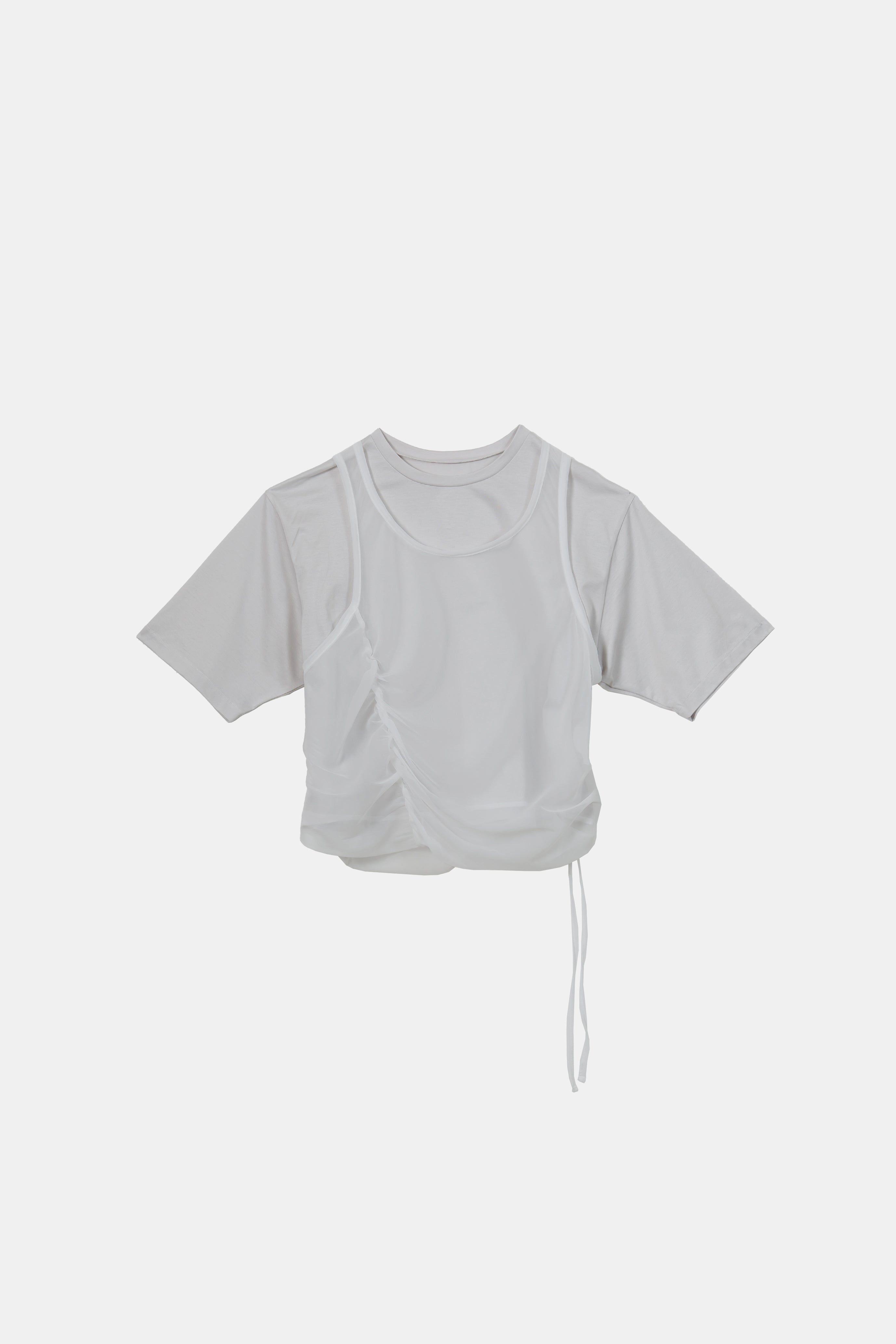 Tulle Layered Tee