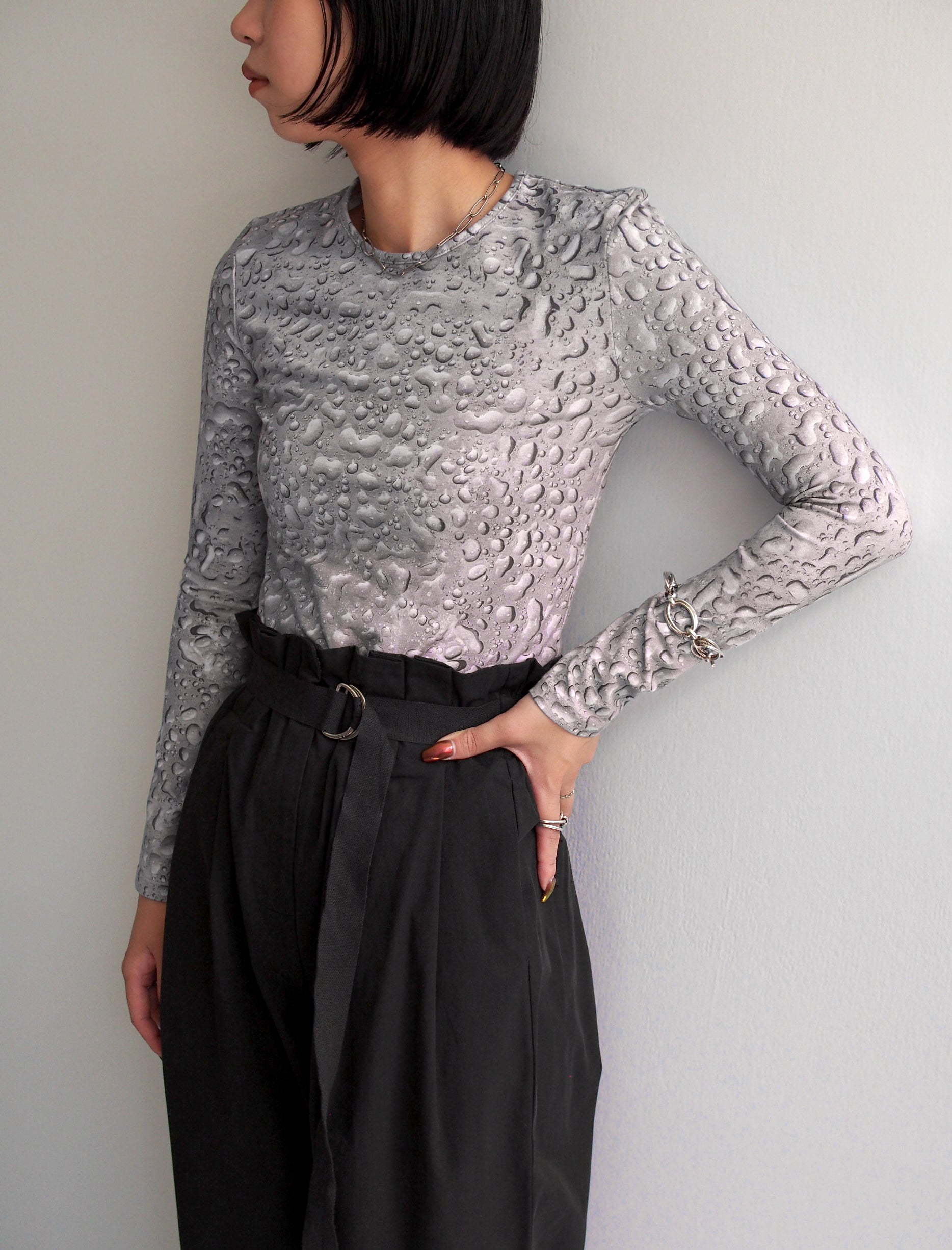  〔Vatka〕LOKUM TOP / GRAY / S / 158cm