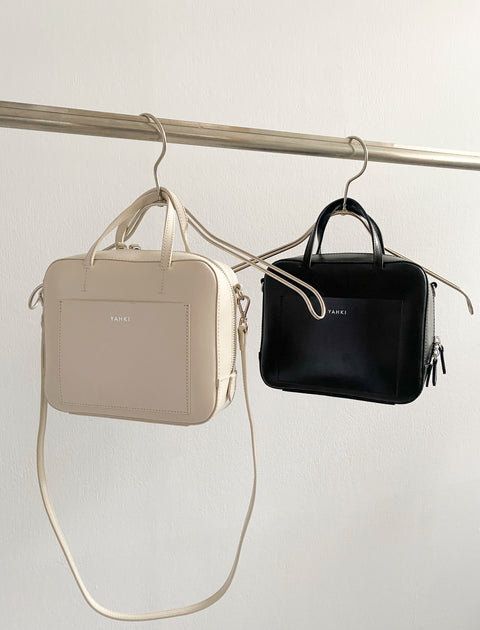 〔YAHKI〕W FACE YH-565 / BLACK / OFF-WHITE