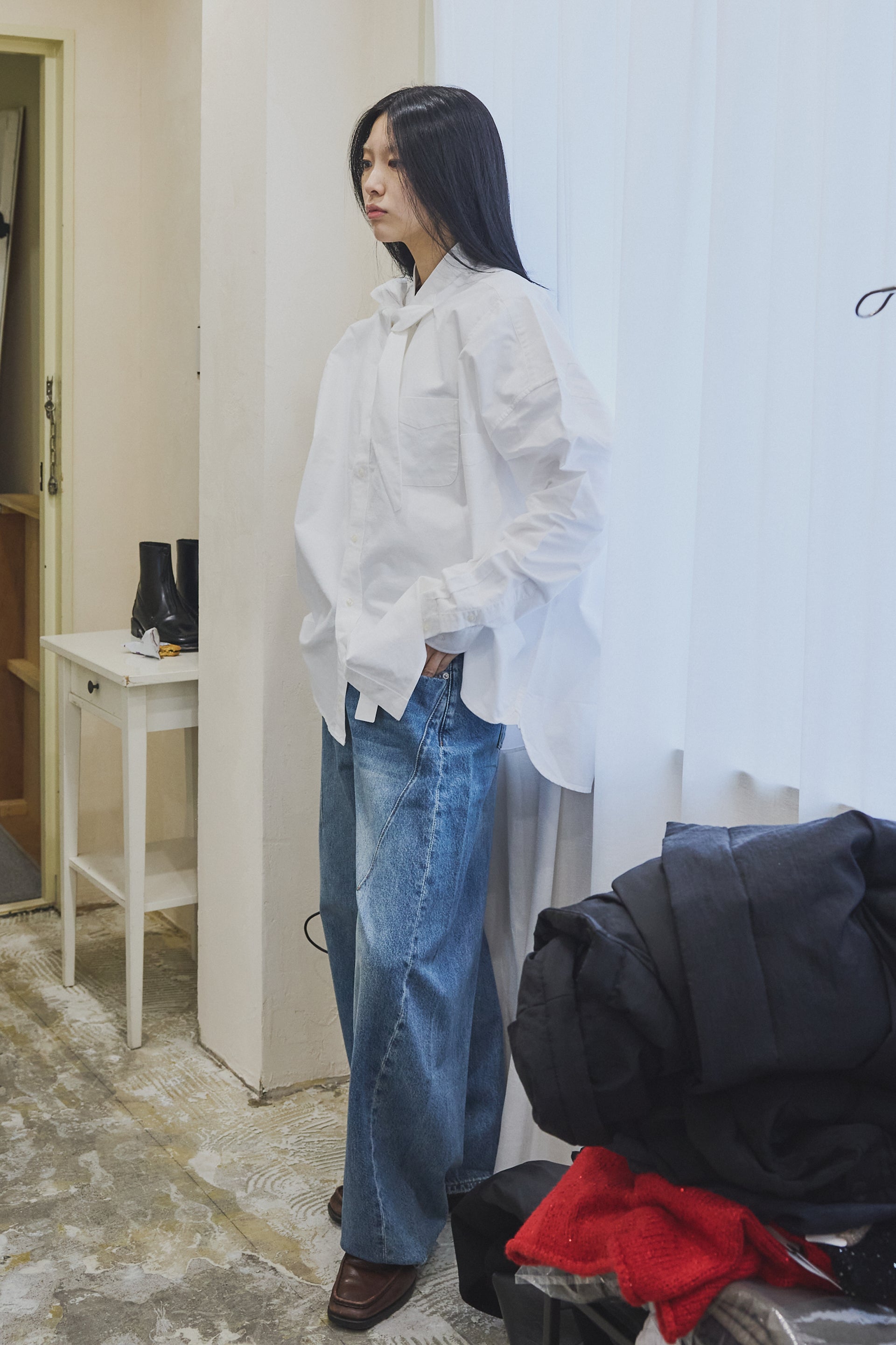 circa make wide stole shirt