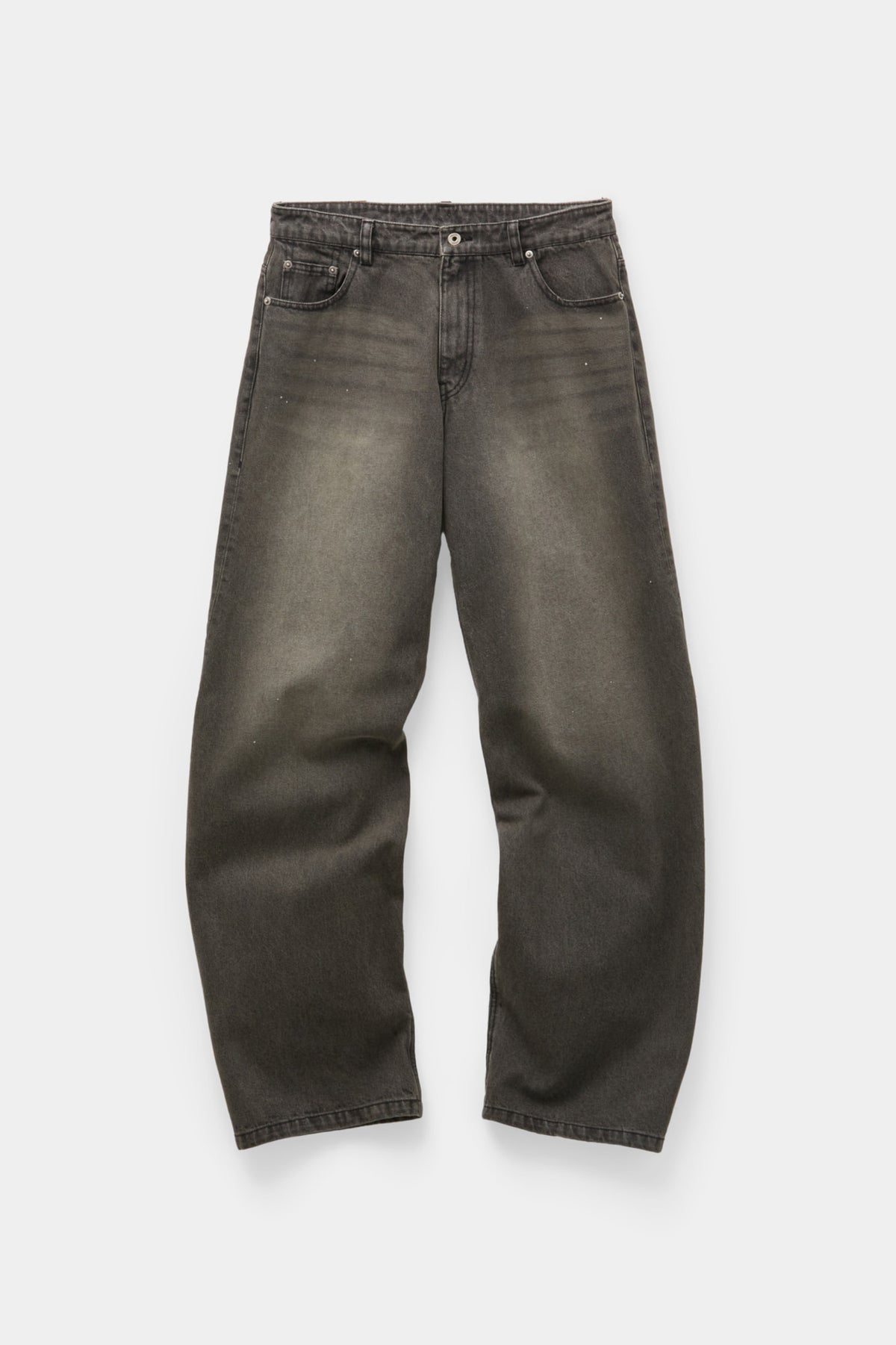 Back Side Washed Brown Jeans