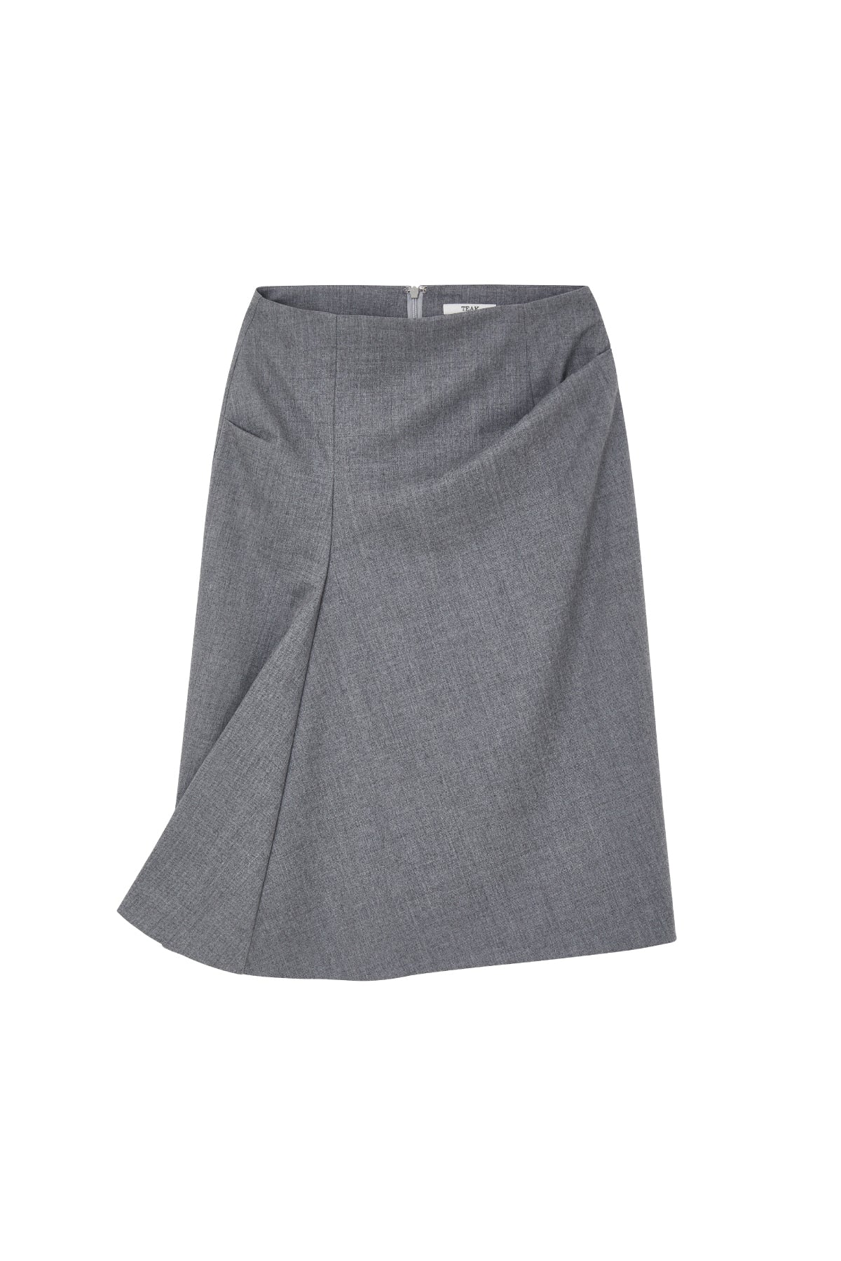ARC WOOL SKIRT