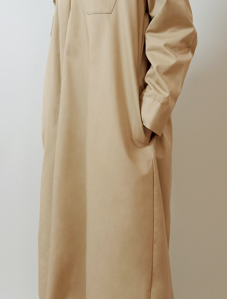 エコペットバルーンワンピース  / BEIGE / 155cm