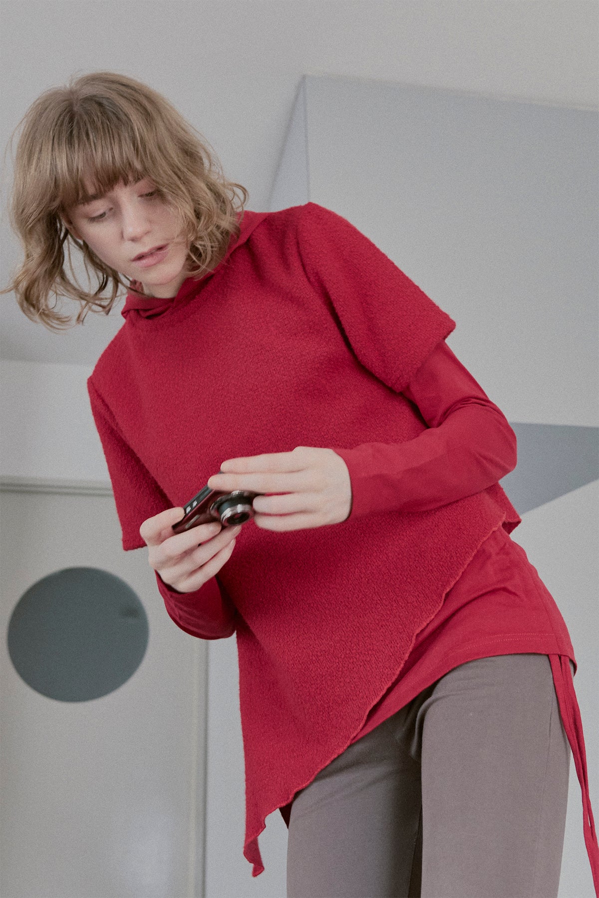Layered Drawstring Tops