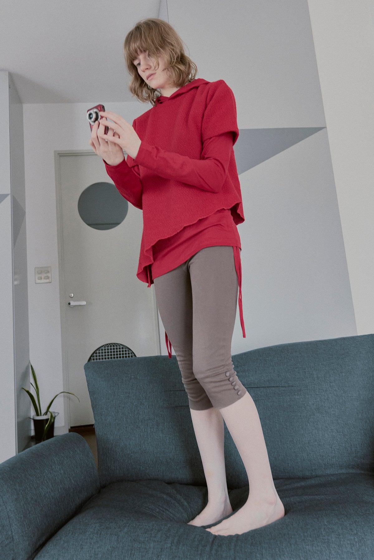 Layered Drawstring Tops