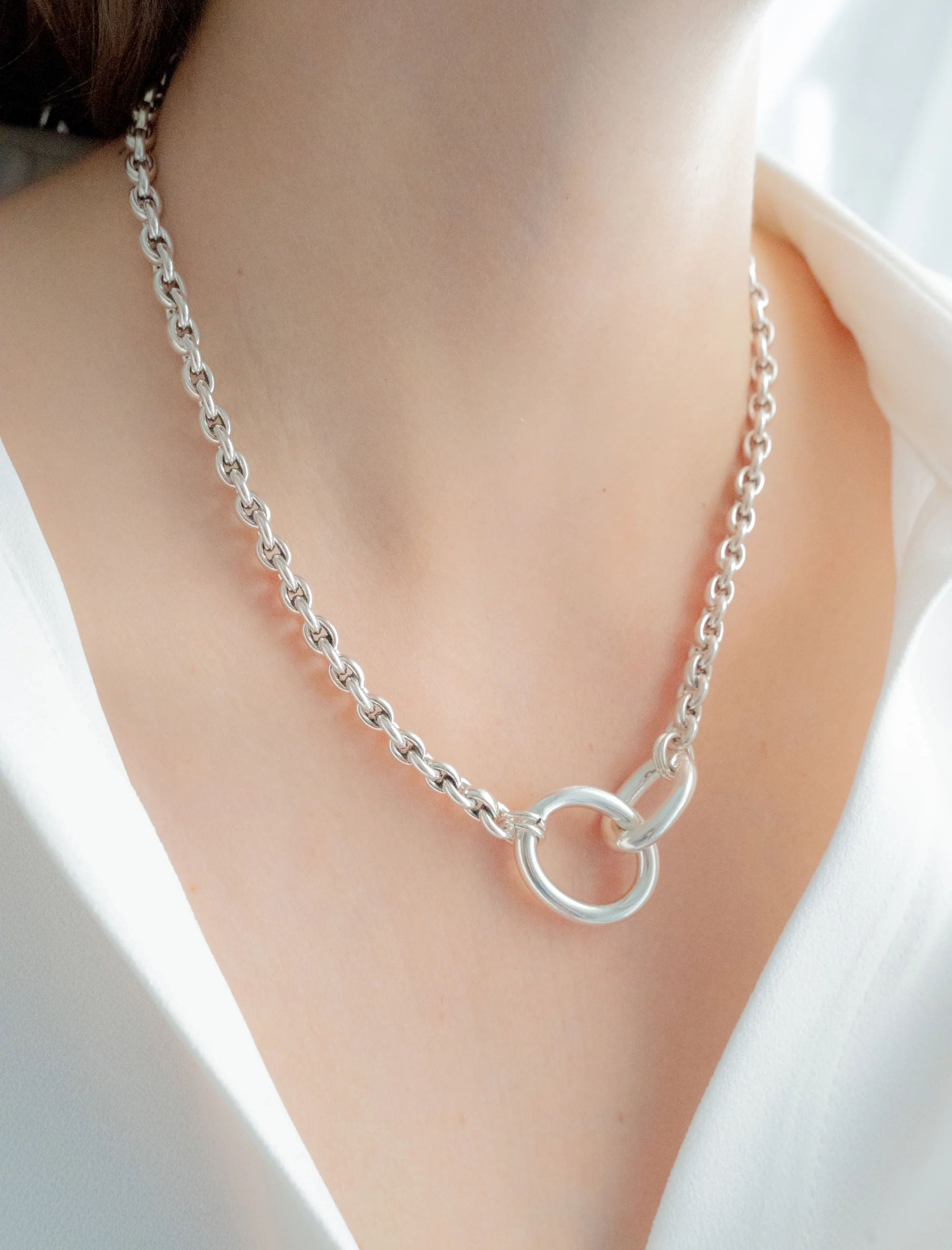 〔Philippe Audibert〕Emma necklace / SILVER