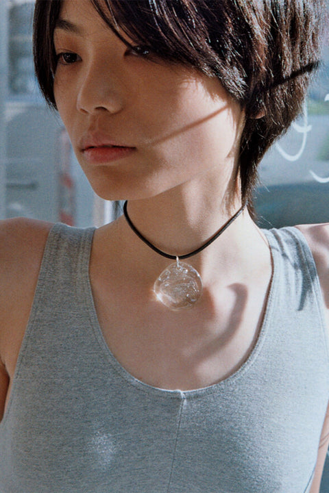 〔Sisi Joía〕Ram necklace - Clear