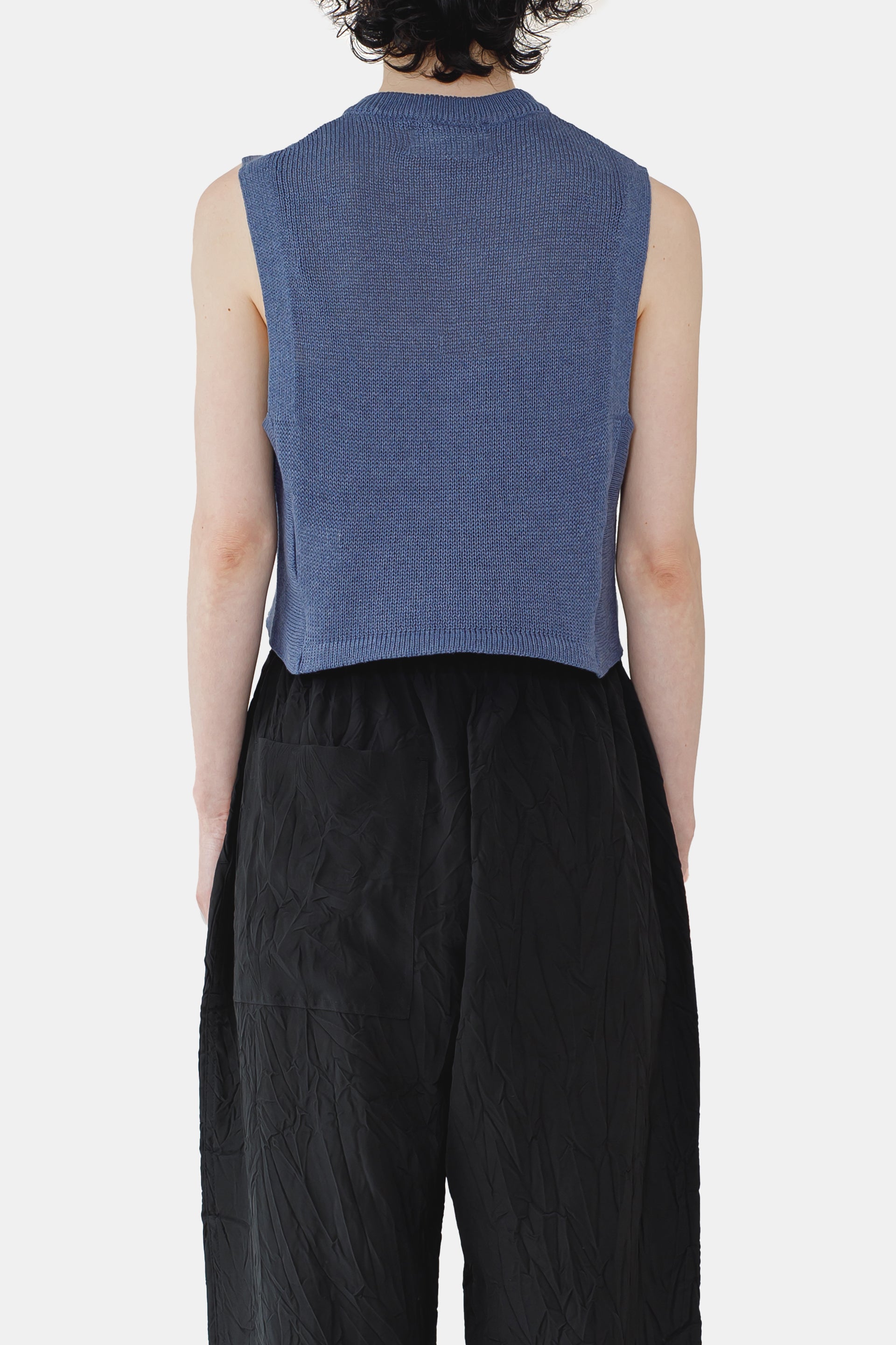 Zipper Mood Tank  "yellow/blue"