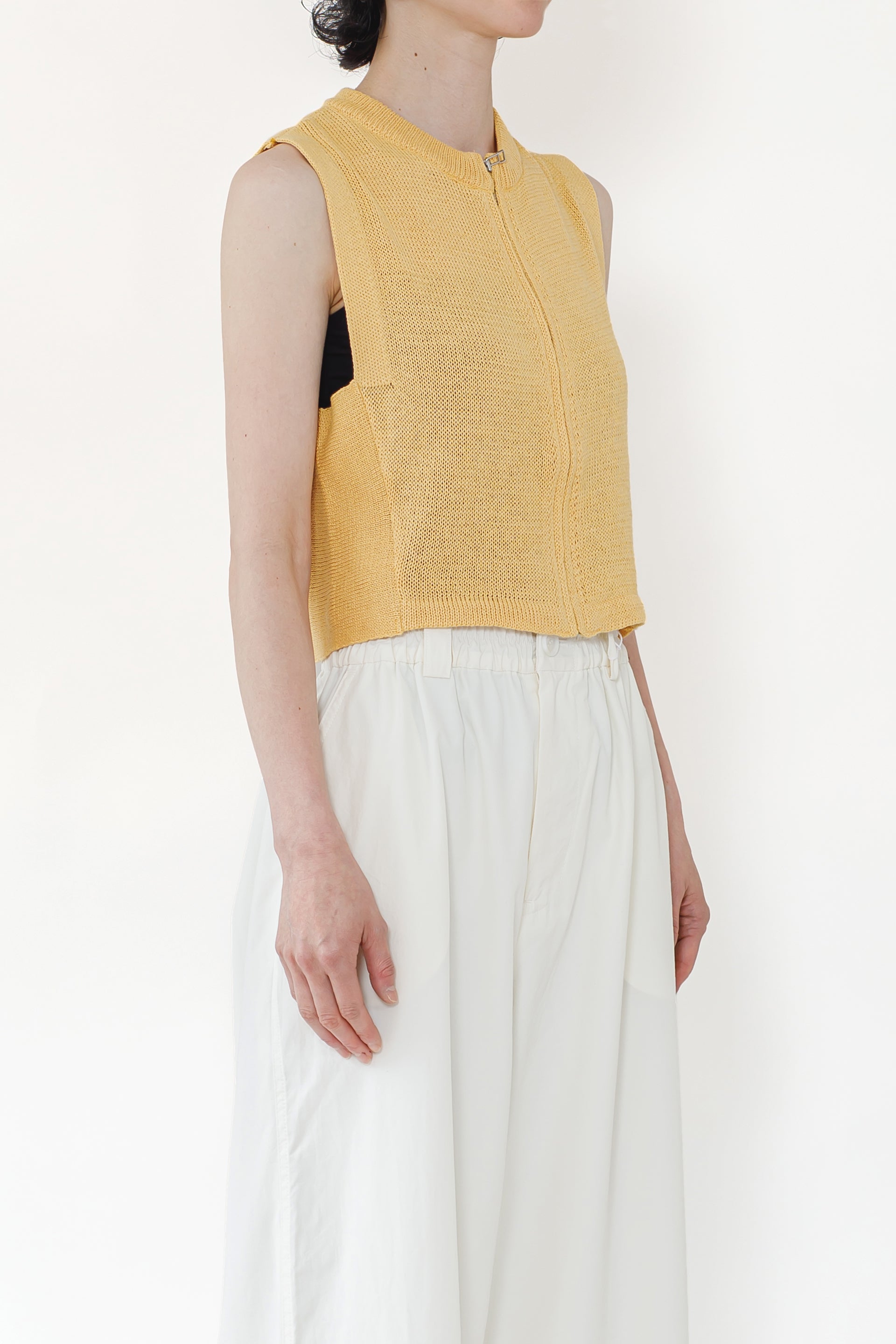 Zipper Mood Tank  "yellow/blue"