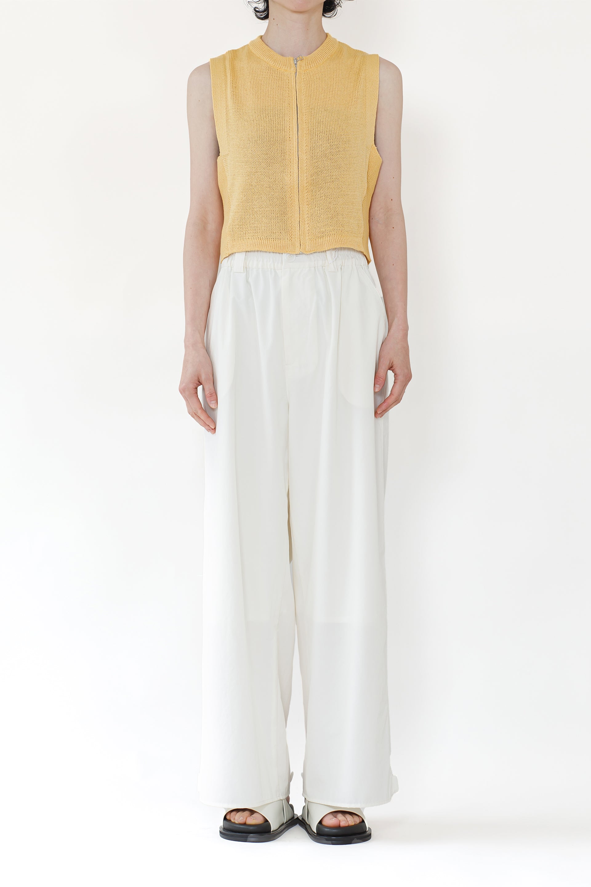 Zipper Mood Tank  "yellow/blue"