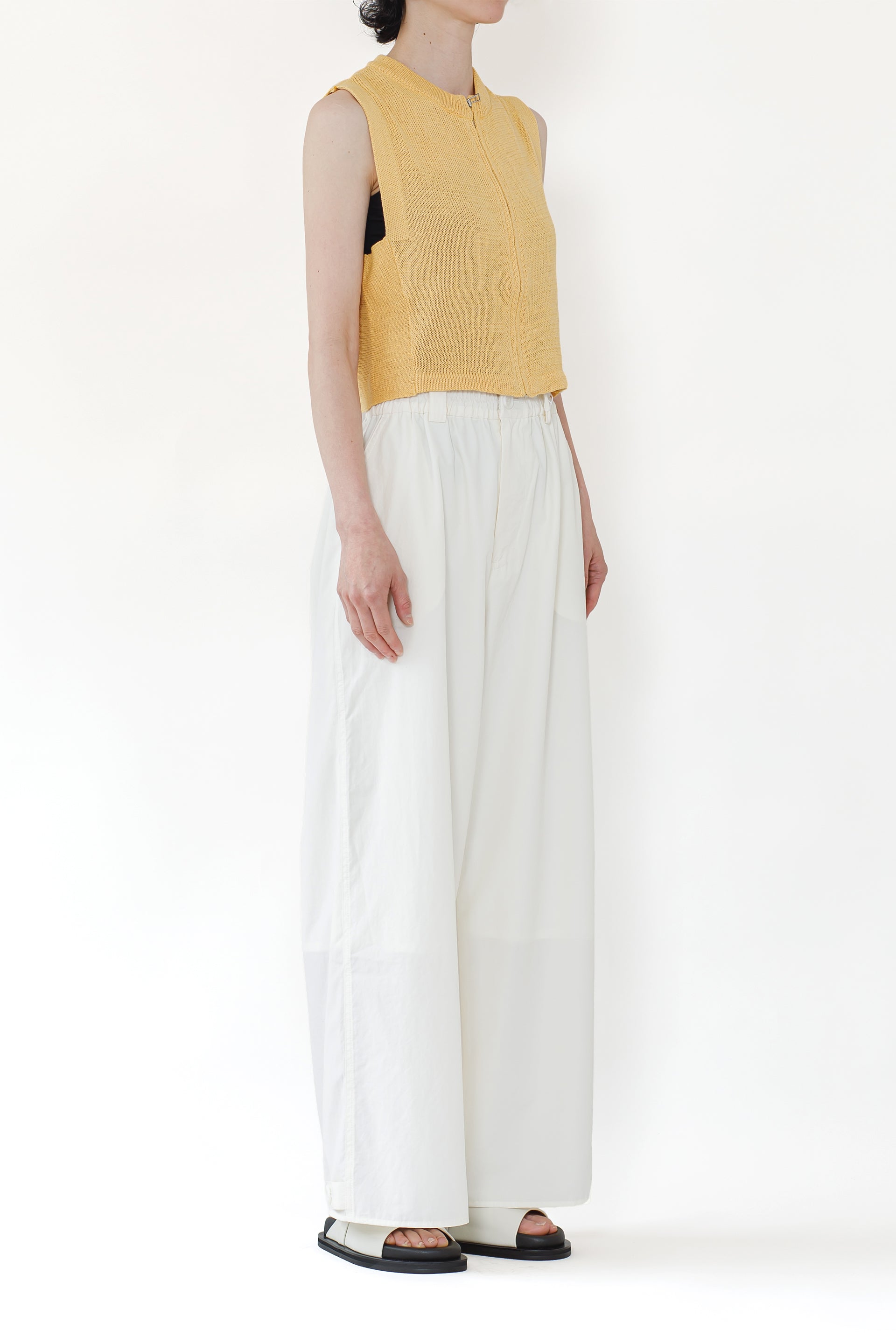Zipper Mood Tank  "yellow/blue"
