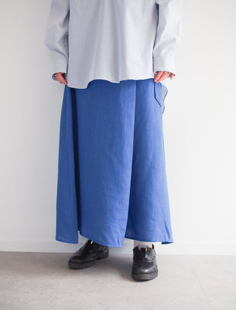 〔O’NEIL of DUBLIN〕Tuck Belt Skirt / RAYAL / 10 / 166cm