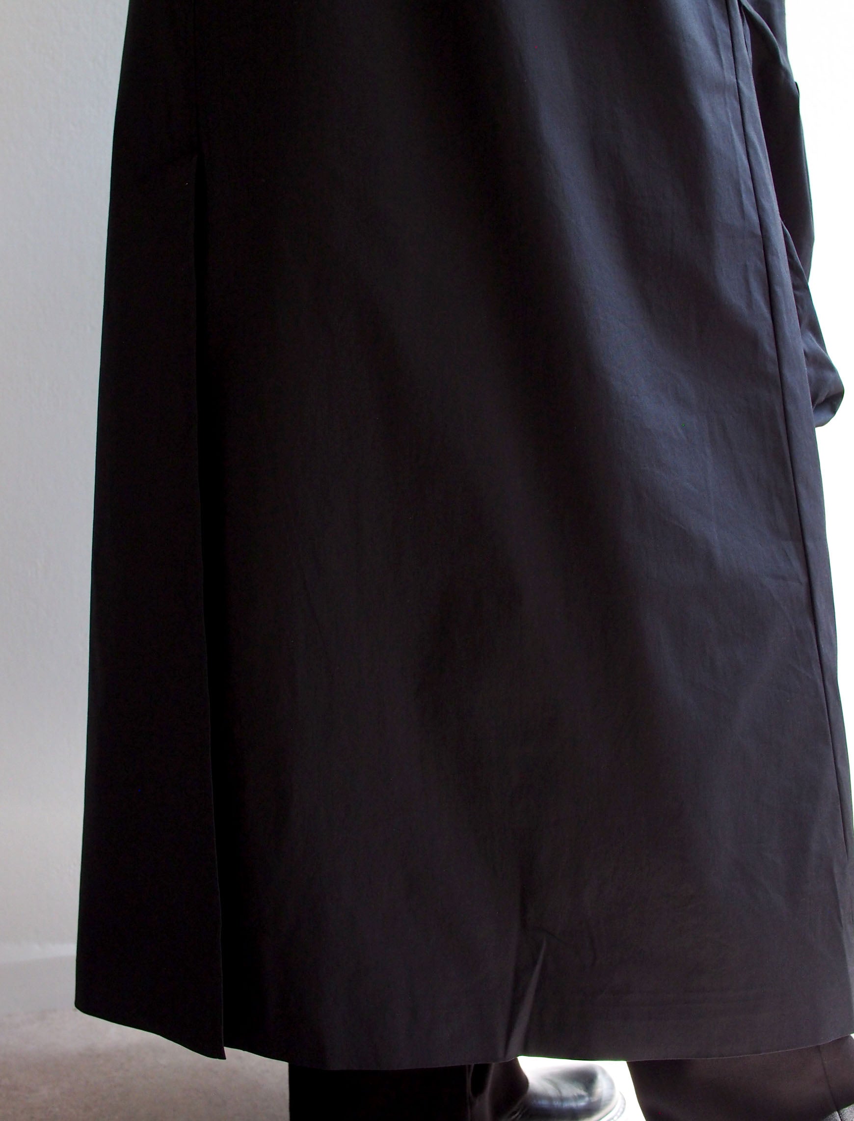 Balmacaan Coat / BLACK / S / 158cm