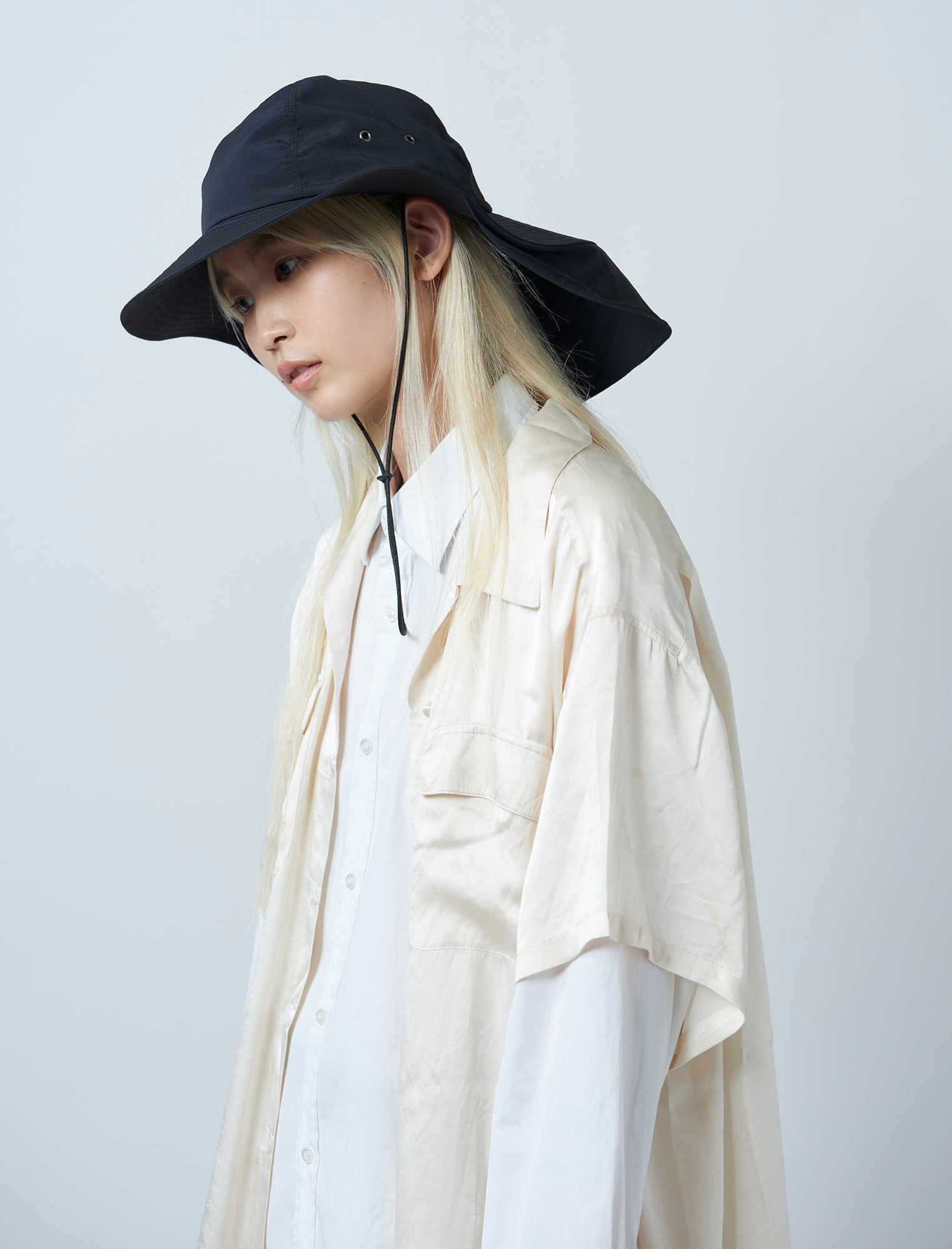 〔La Maison de Lyllis〕Shooting Hat / BLACK